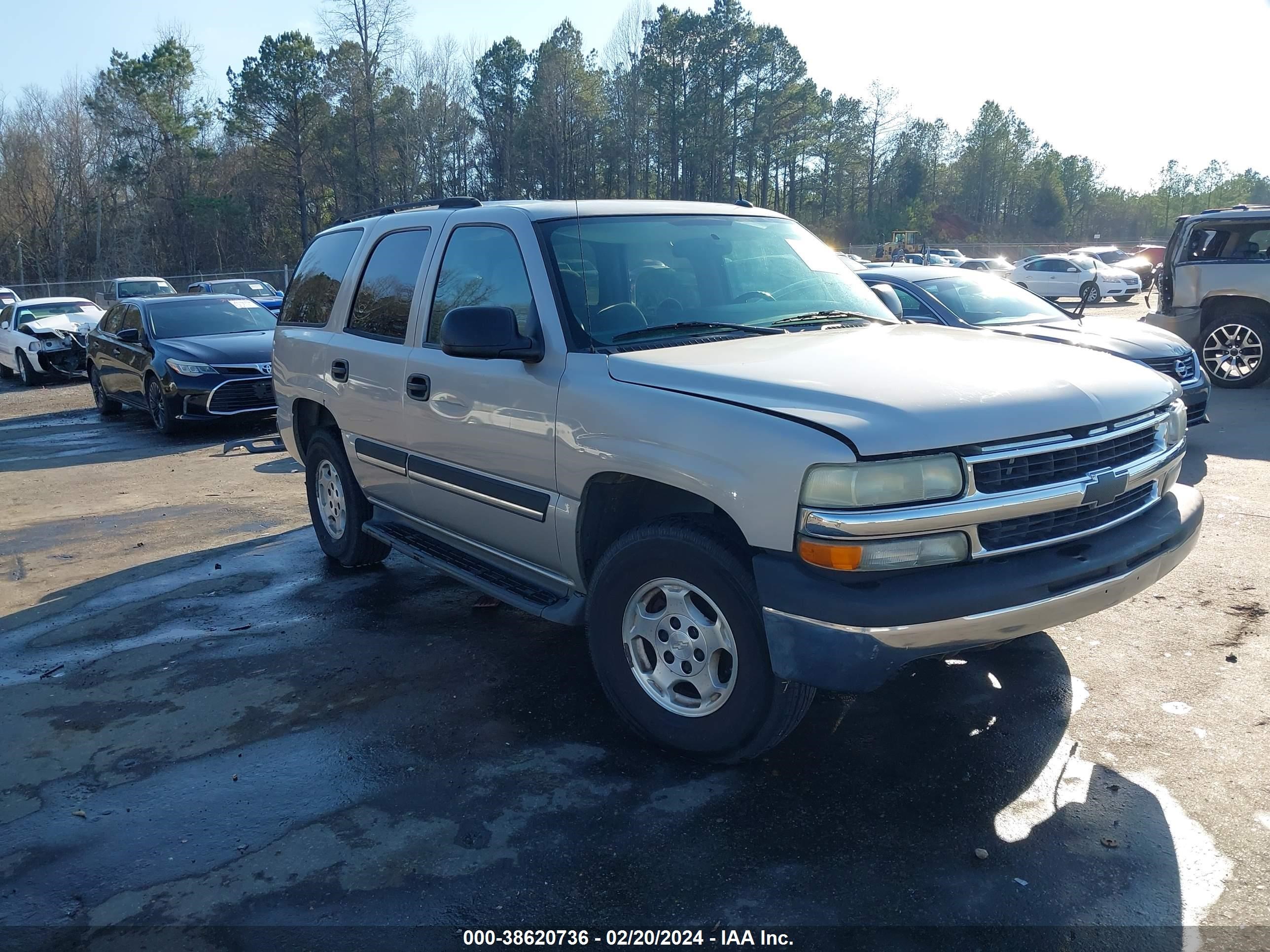 CHEVROLET TAHOE 2005 1gnec13v95r143193