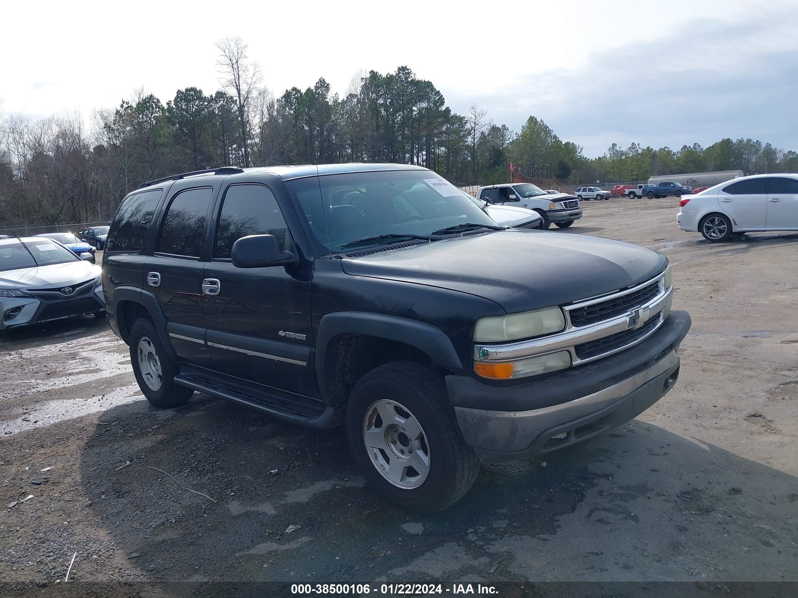 CHEVROLET TAHOE 2003 1gnec13vx3r230727