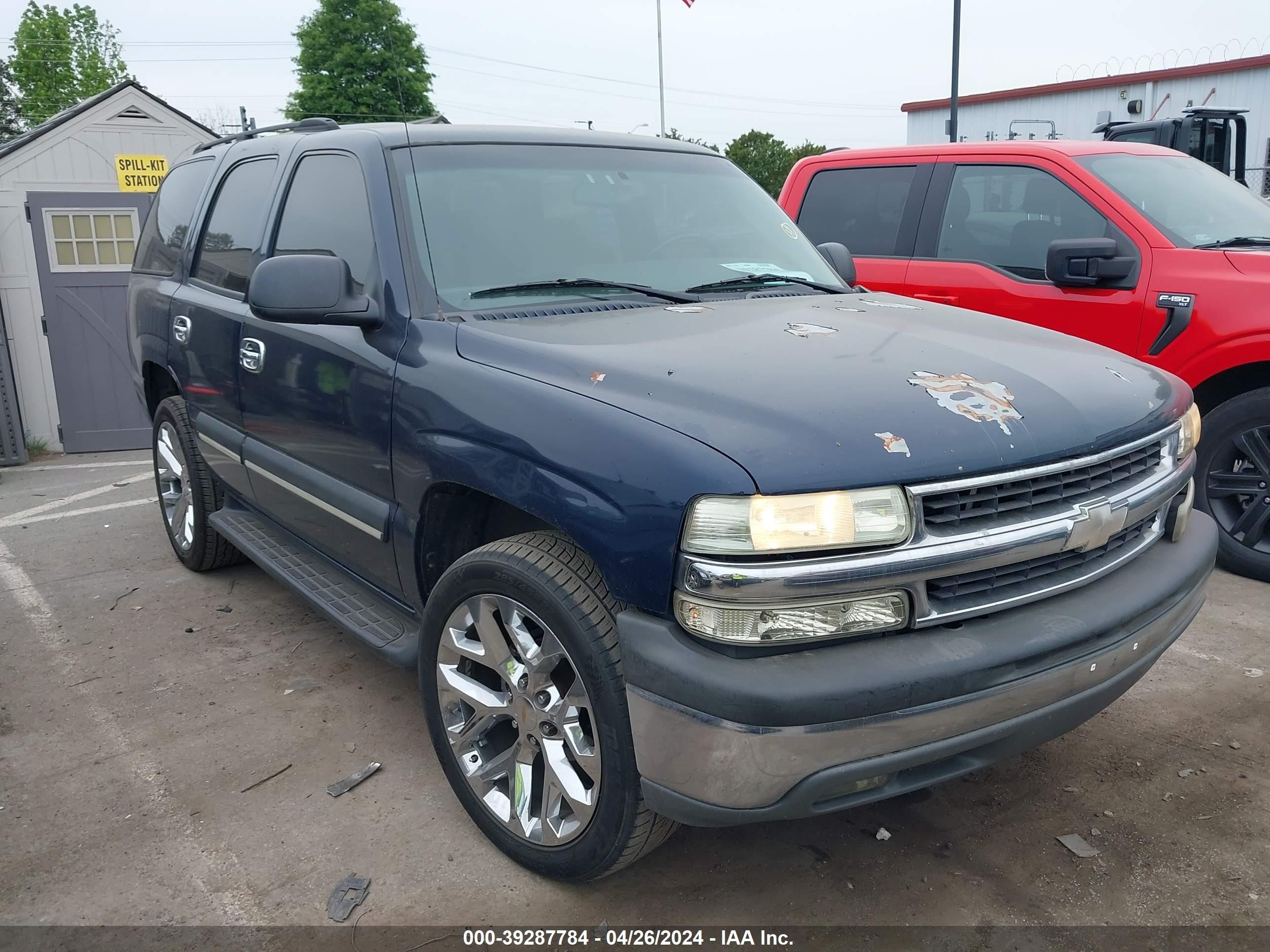 CHEVROLET TAHOE 2004 1gnec13vx4j131339