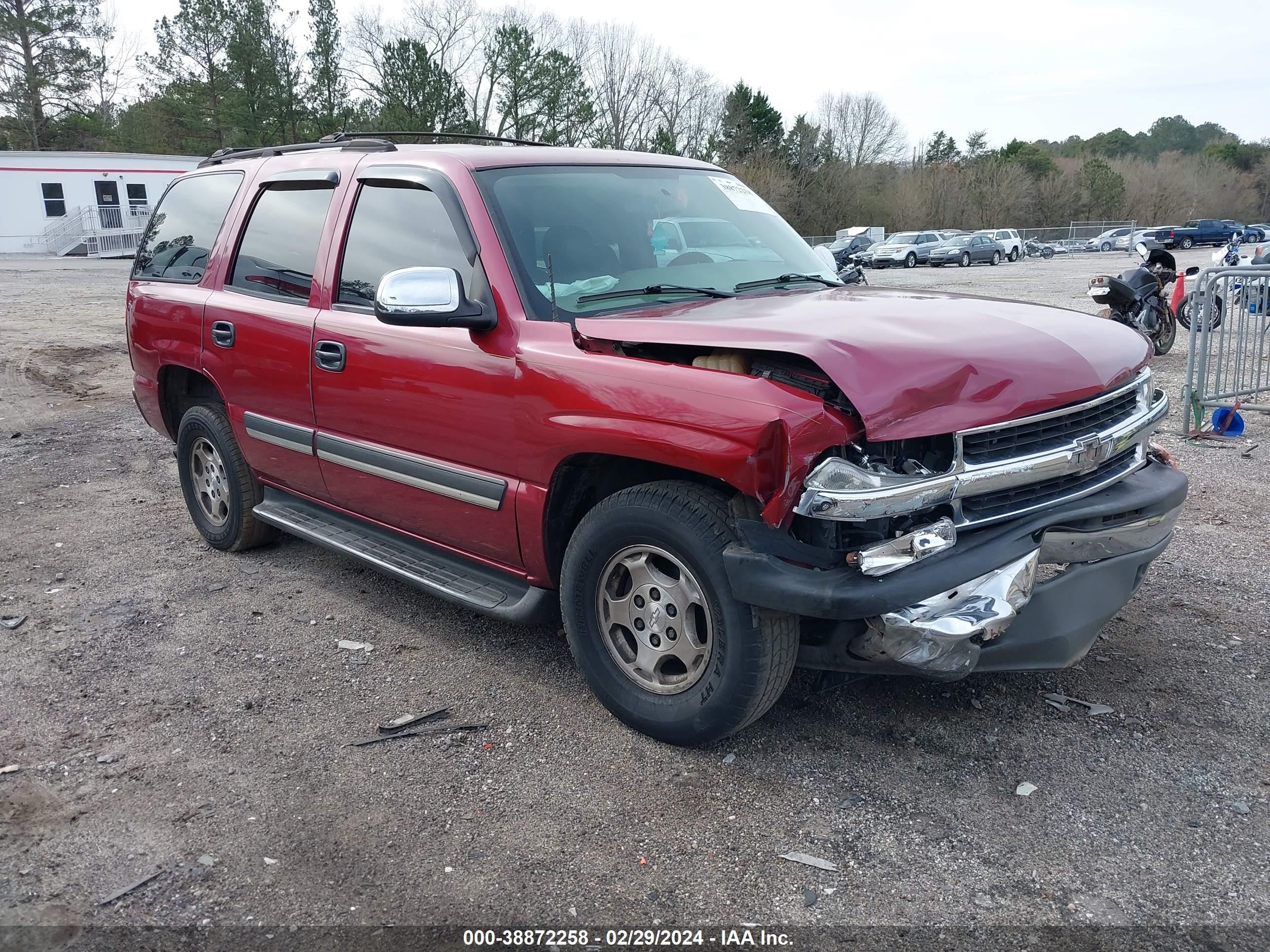 CHEVROLET TAHOE 2004 1gnec13vx4r292548