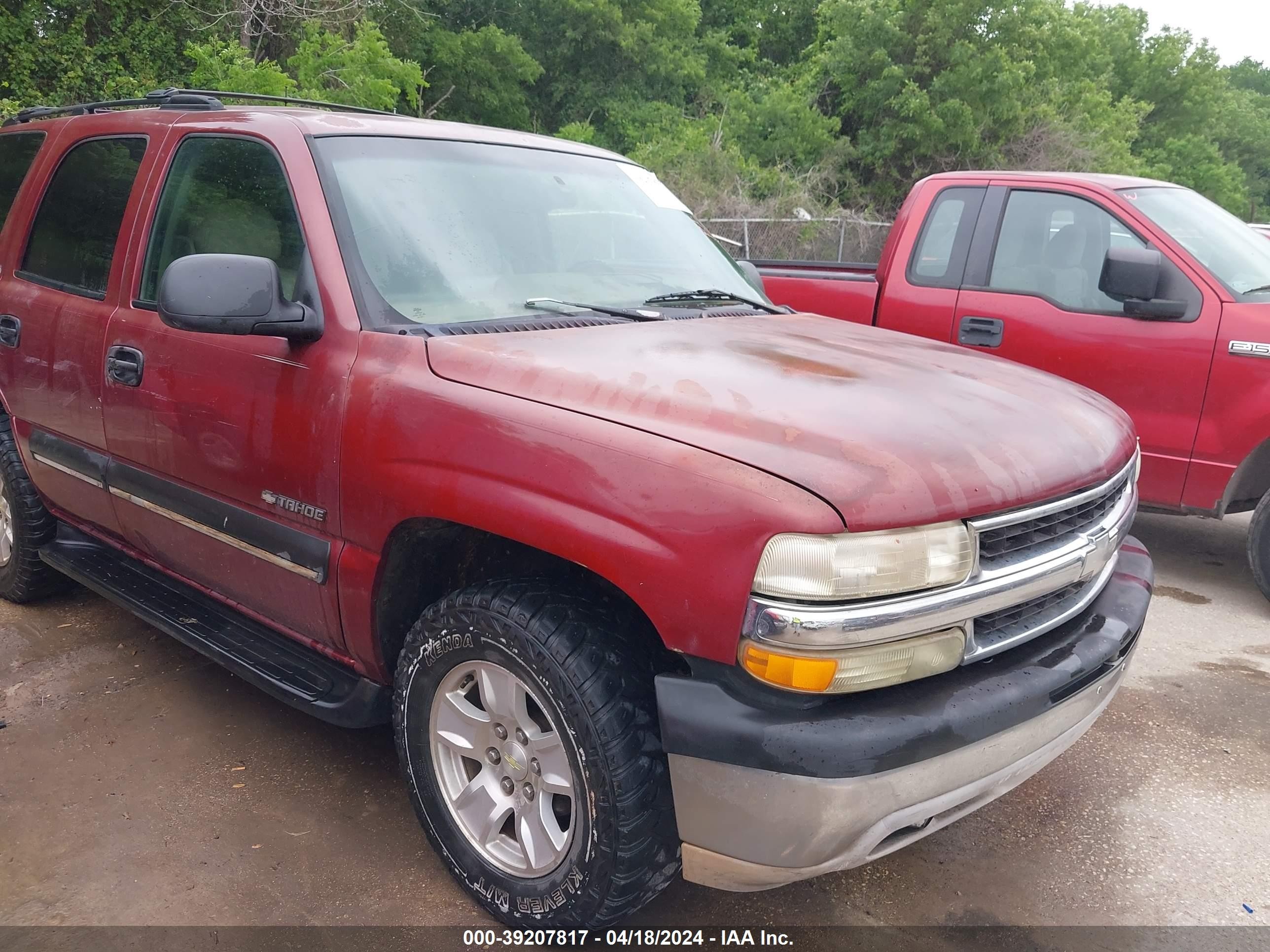 CHEVROLET TAHOE 2002 1gnec13z02j307993