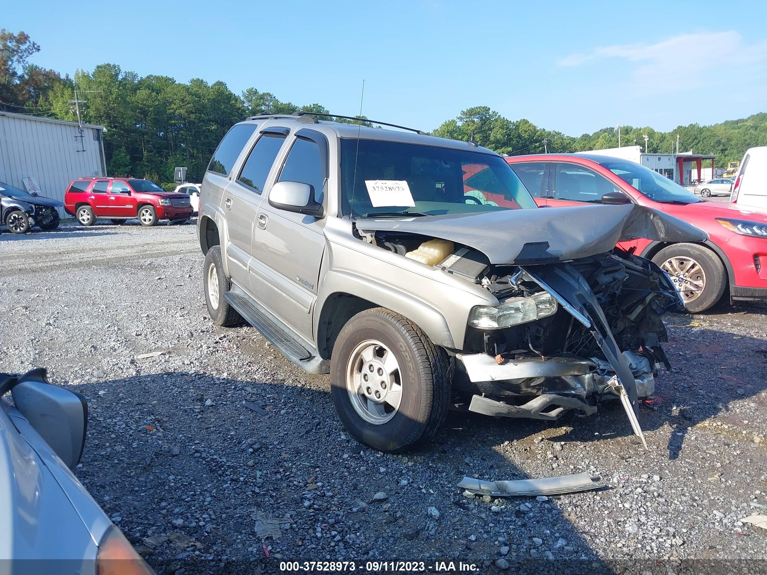 CHEVROLET TAHOE 2002 1gnec13z12j292517