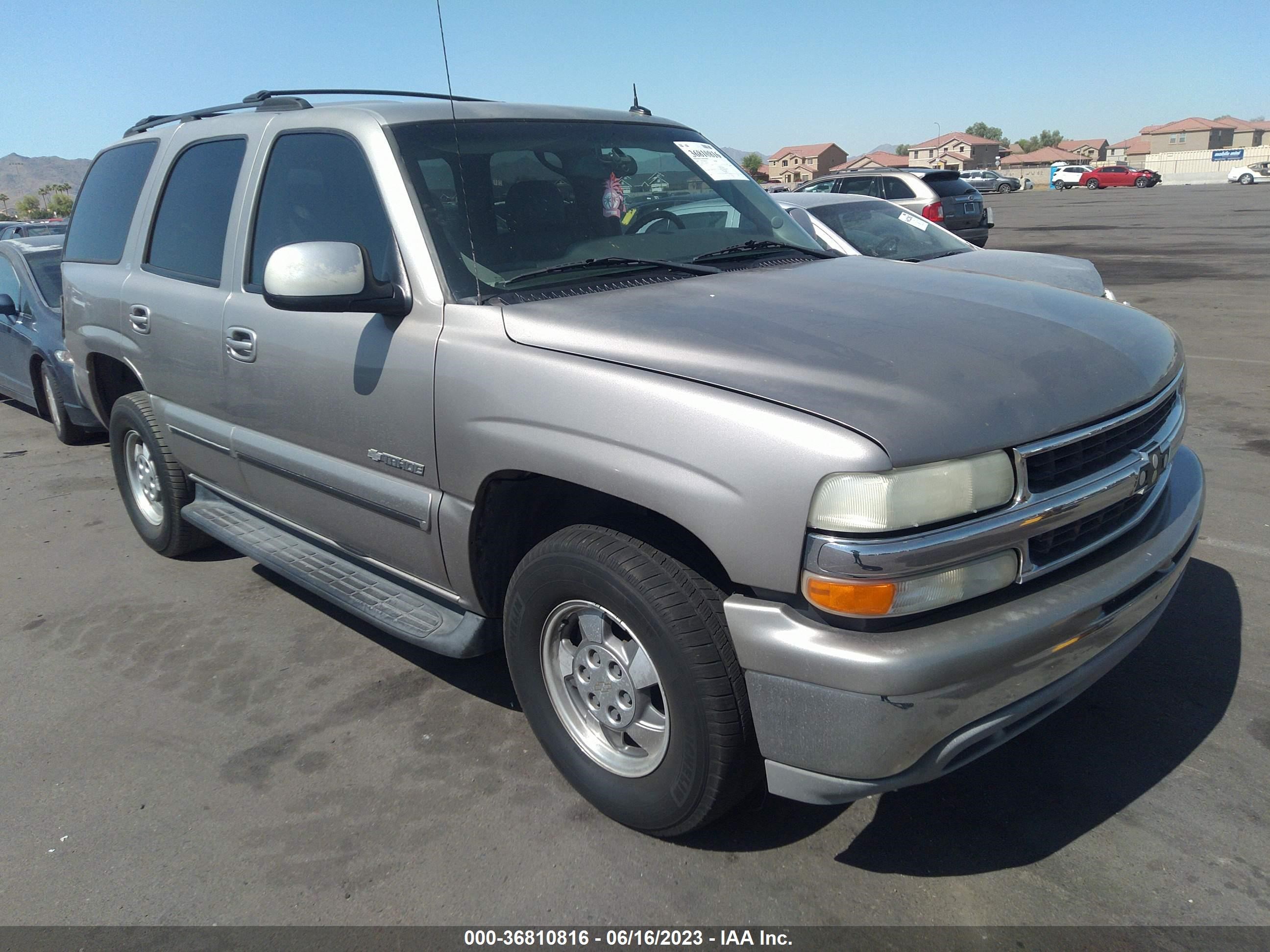 CHEVROLET TAHOE 2003 1gnec13z13r167178