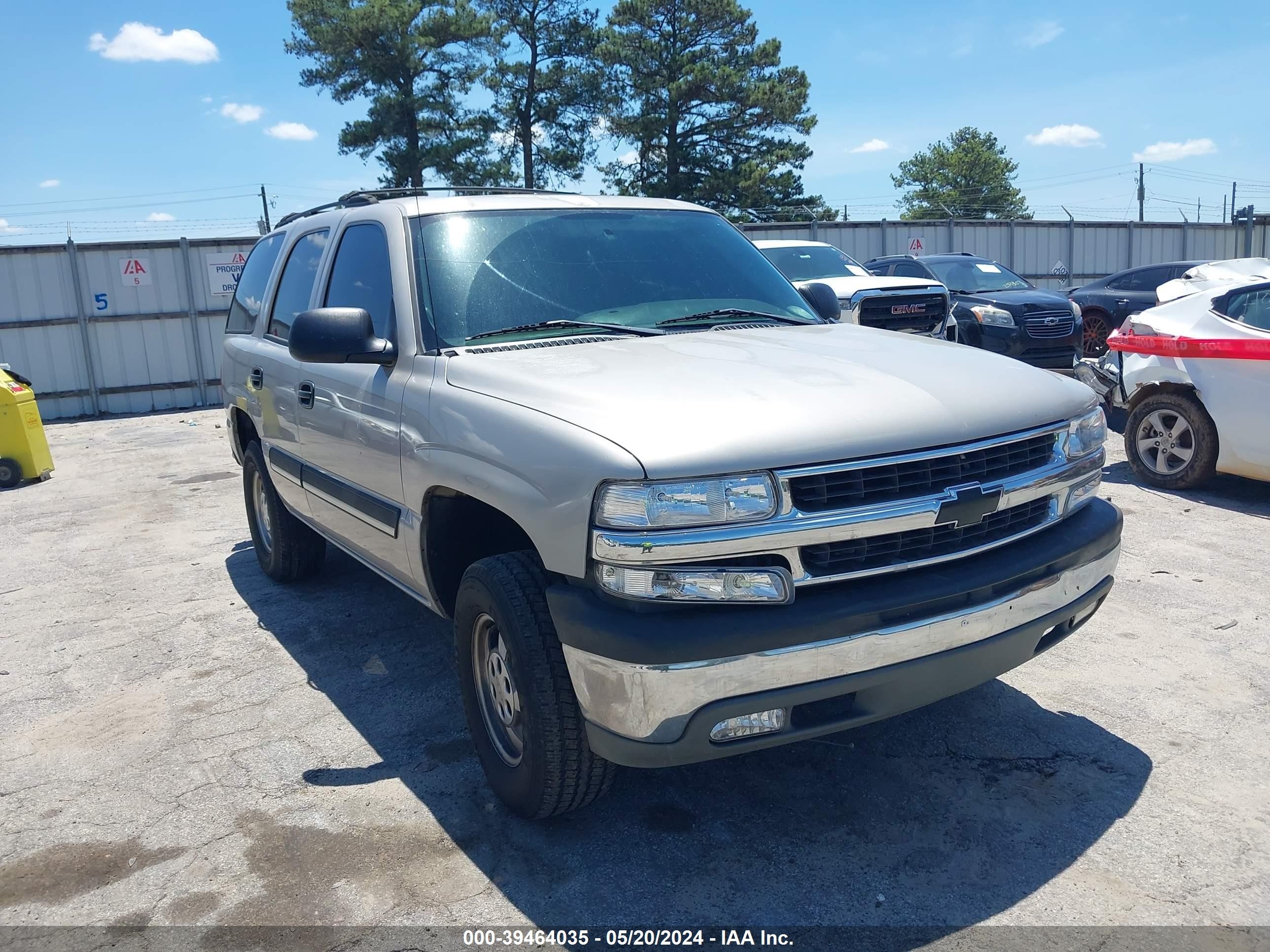 CHEVROLET TAHOE 2004 1gnec13z24j203444