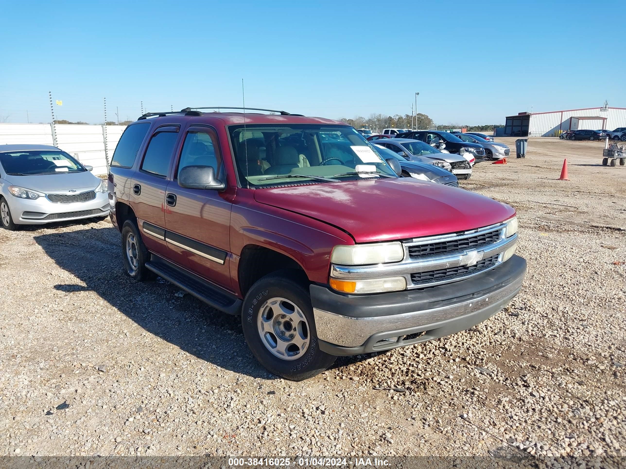 CHEVROLET TAHOE 2004 1gnec13z24r284186