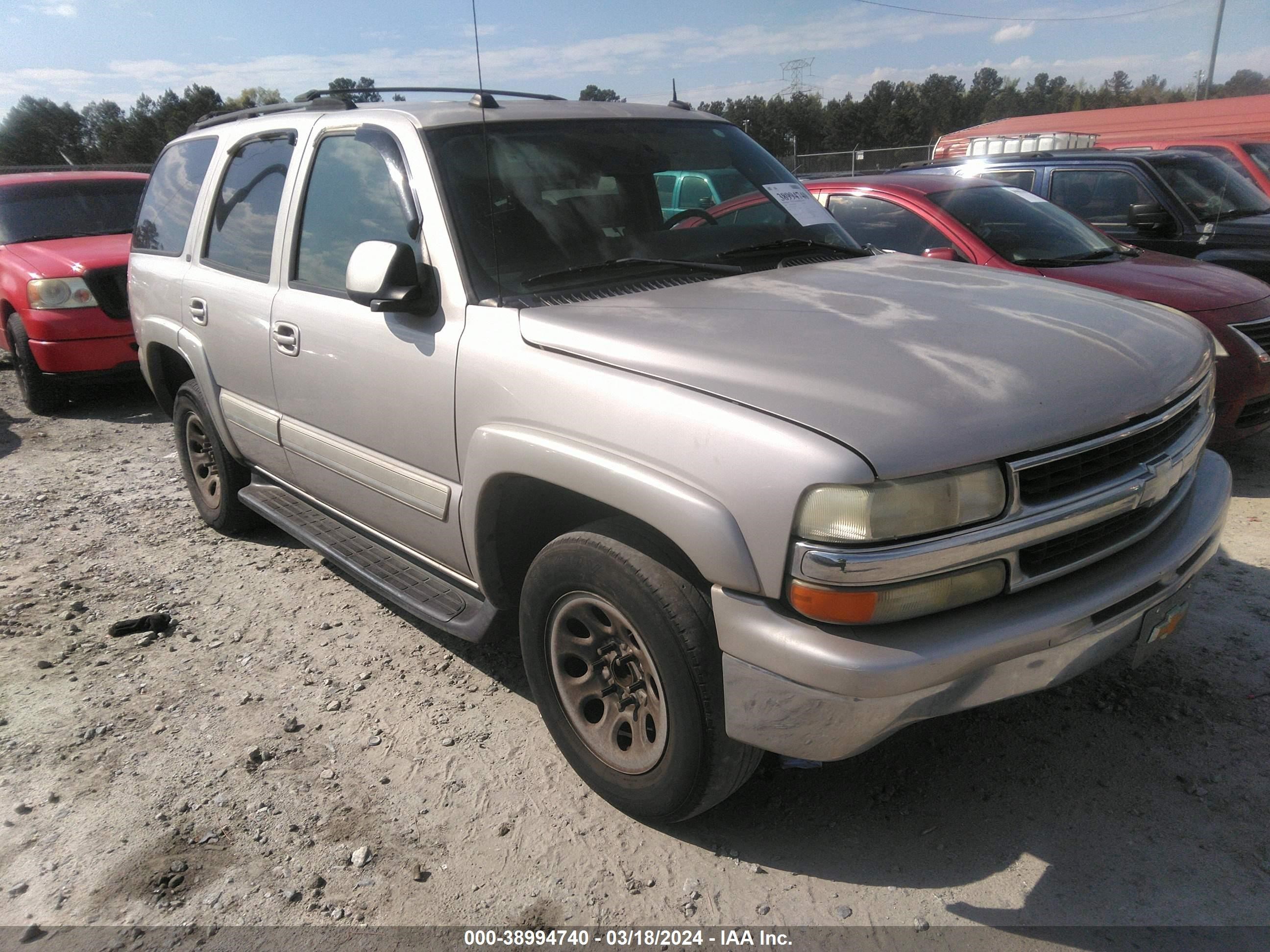 CHEVROLET TAHOE 2004 1gnec13z34j203047