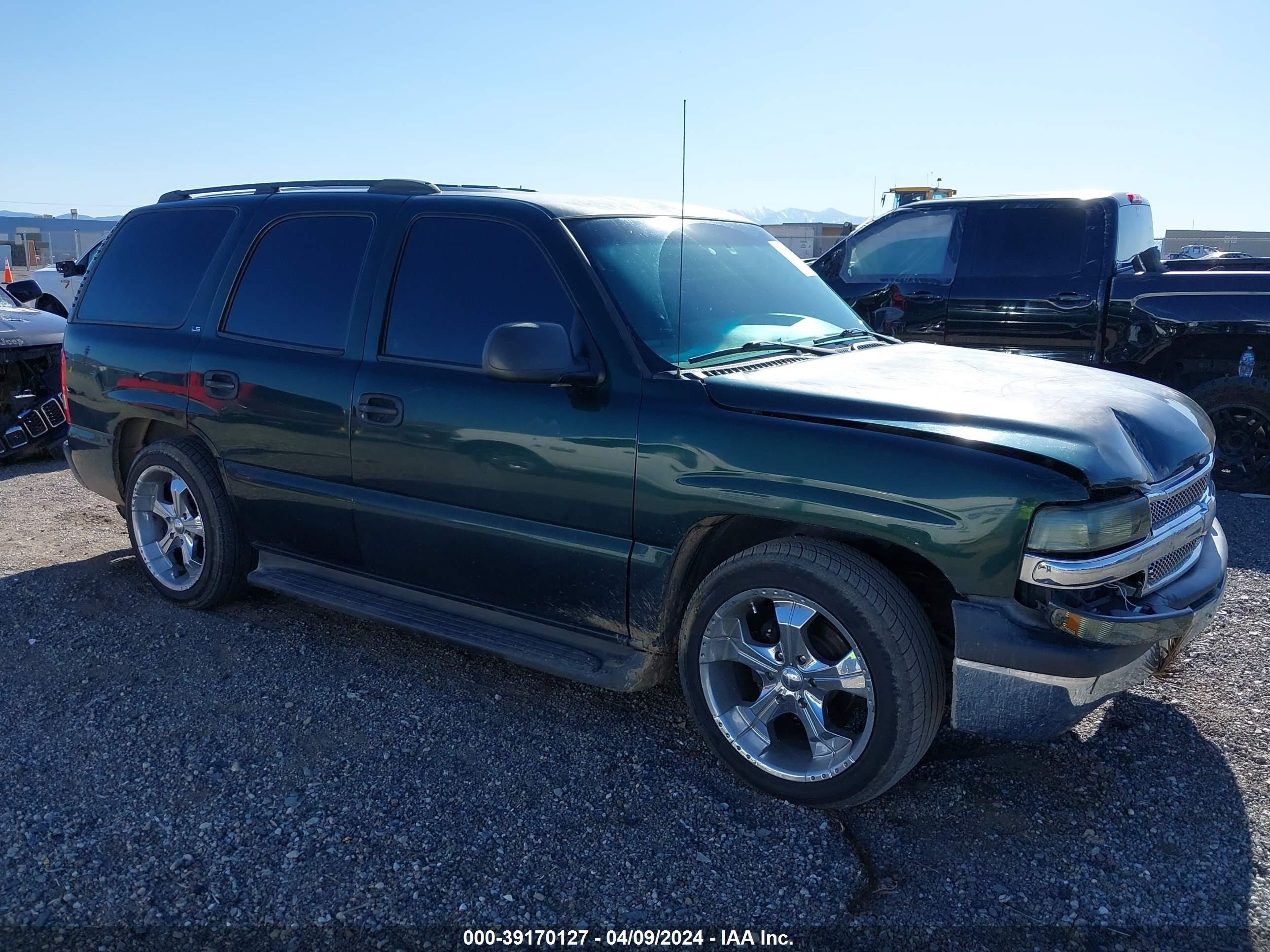 CHEVROLET TAHOE 2002 1gnec13z52r203775