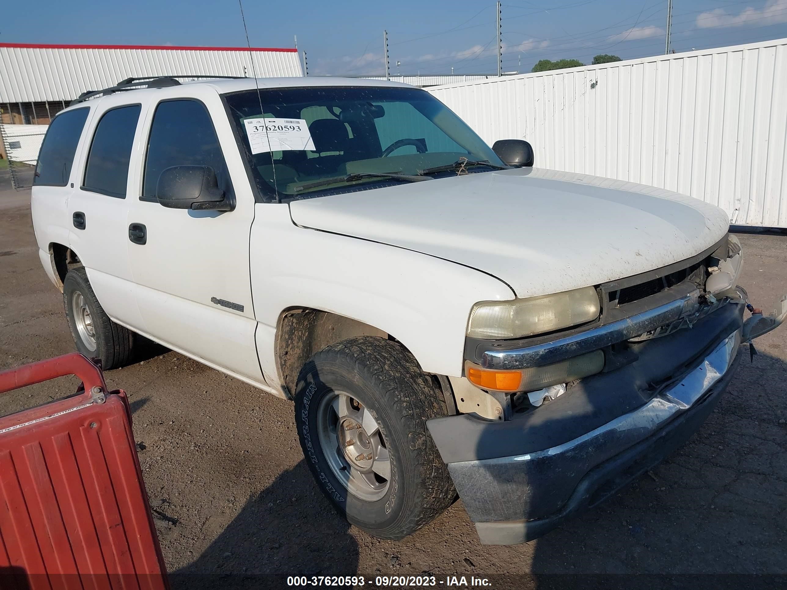 CHEVROLET TAHOE 2002 1gnec13z62r246053