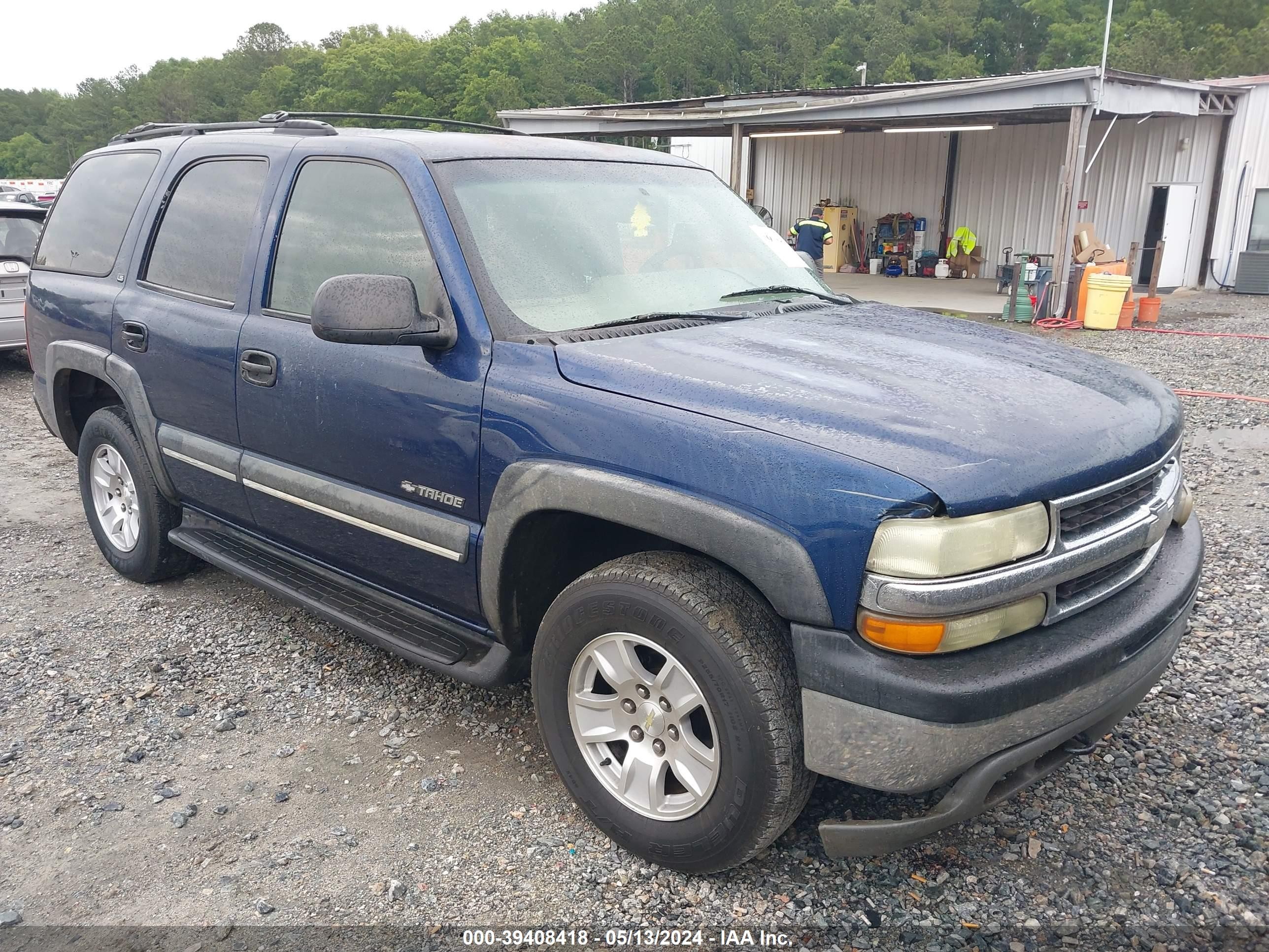 CHEVROLET TAHOE 2002 1gnec13z62r267923