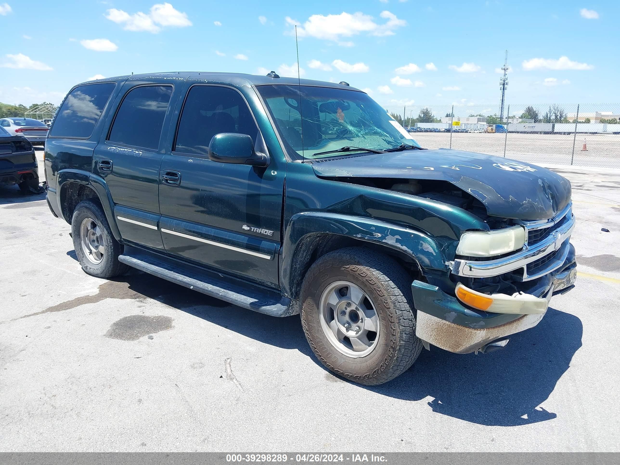 CHEVROLET TAHOE 2003 1gnec13z63r269012