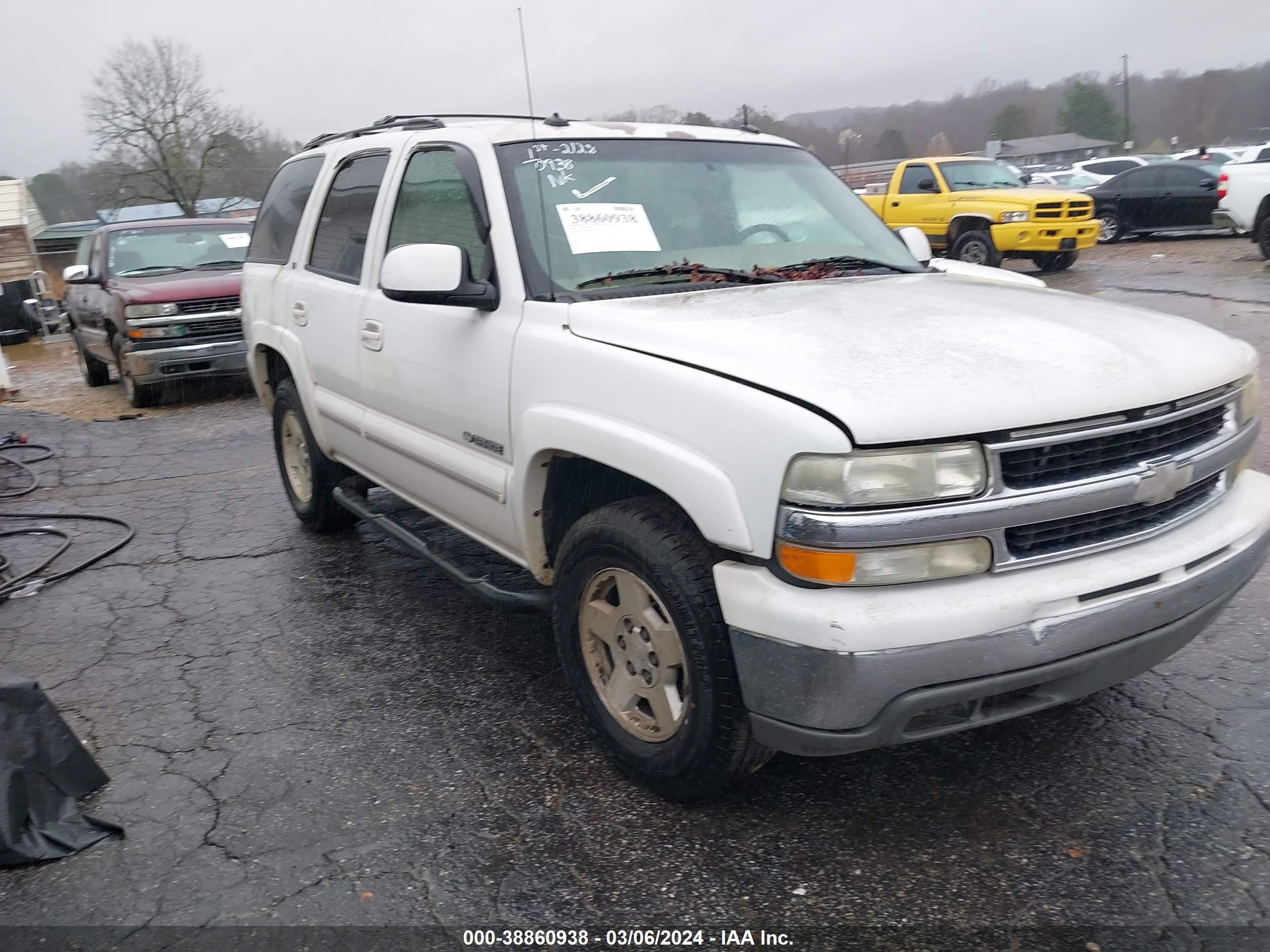 CHEVROLET TAHOE 2003 1gnec13z73j319088