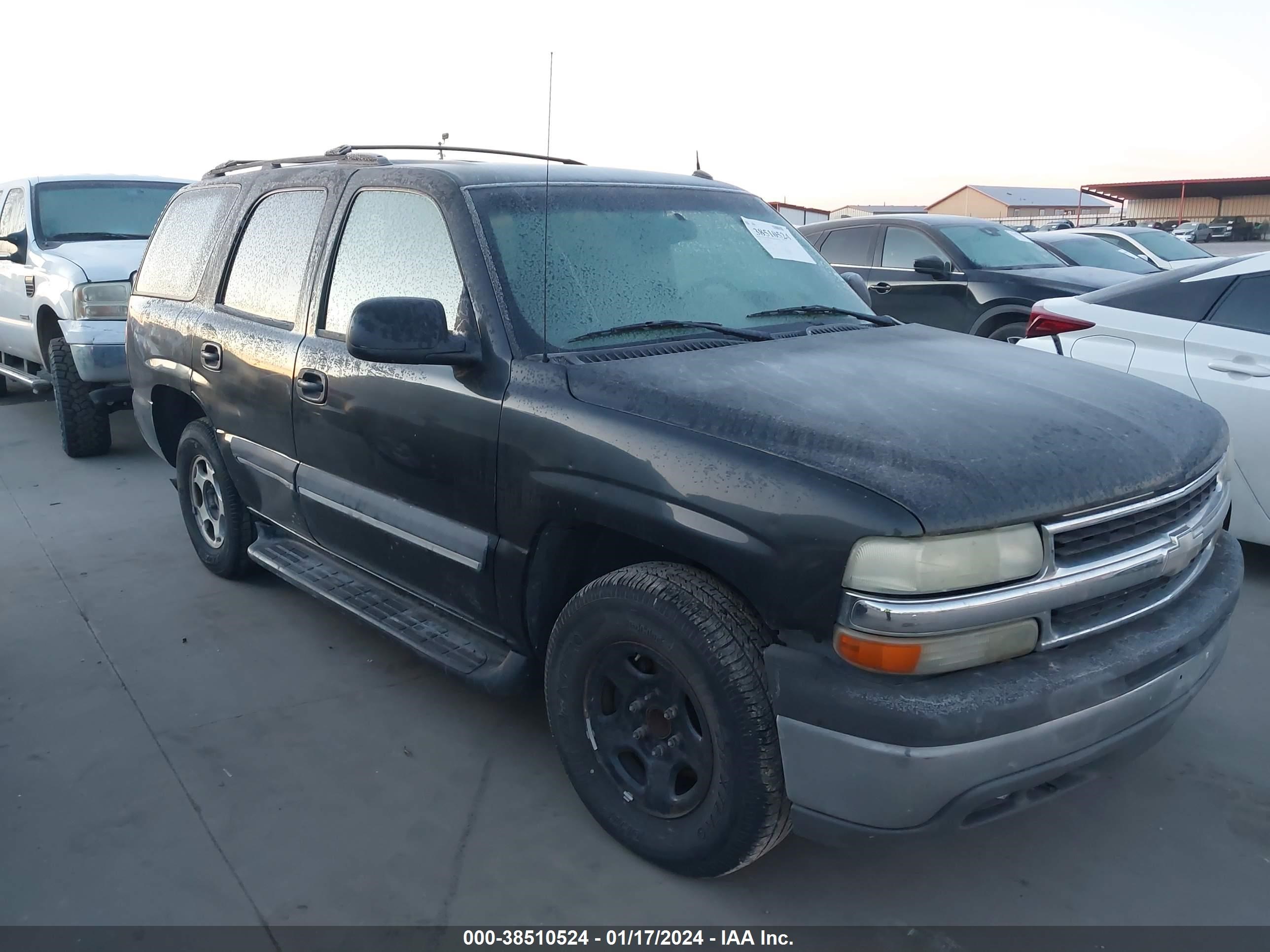 CHEVROLET TAHOE 2004 1gnec13z74r186478