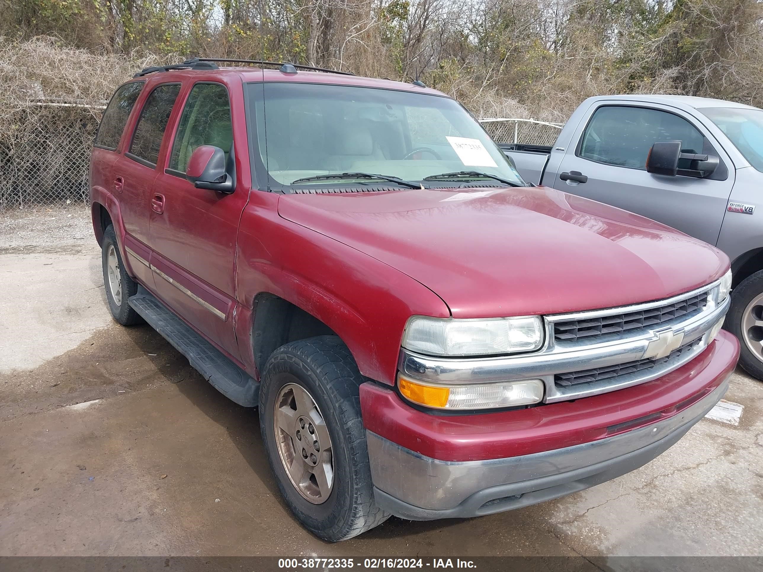 CHEVROLET TAHOE 2004 1gnec13z74r298357