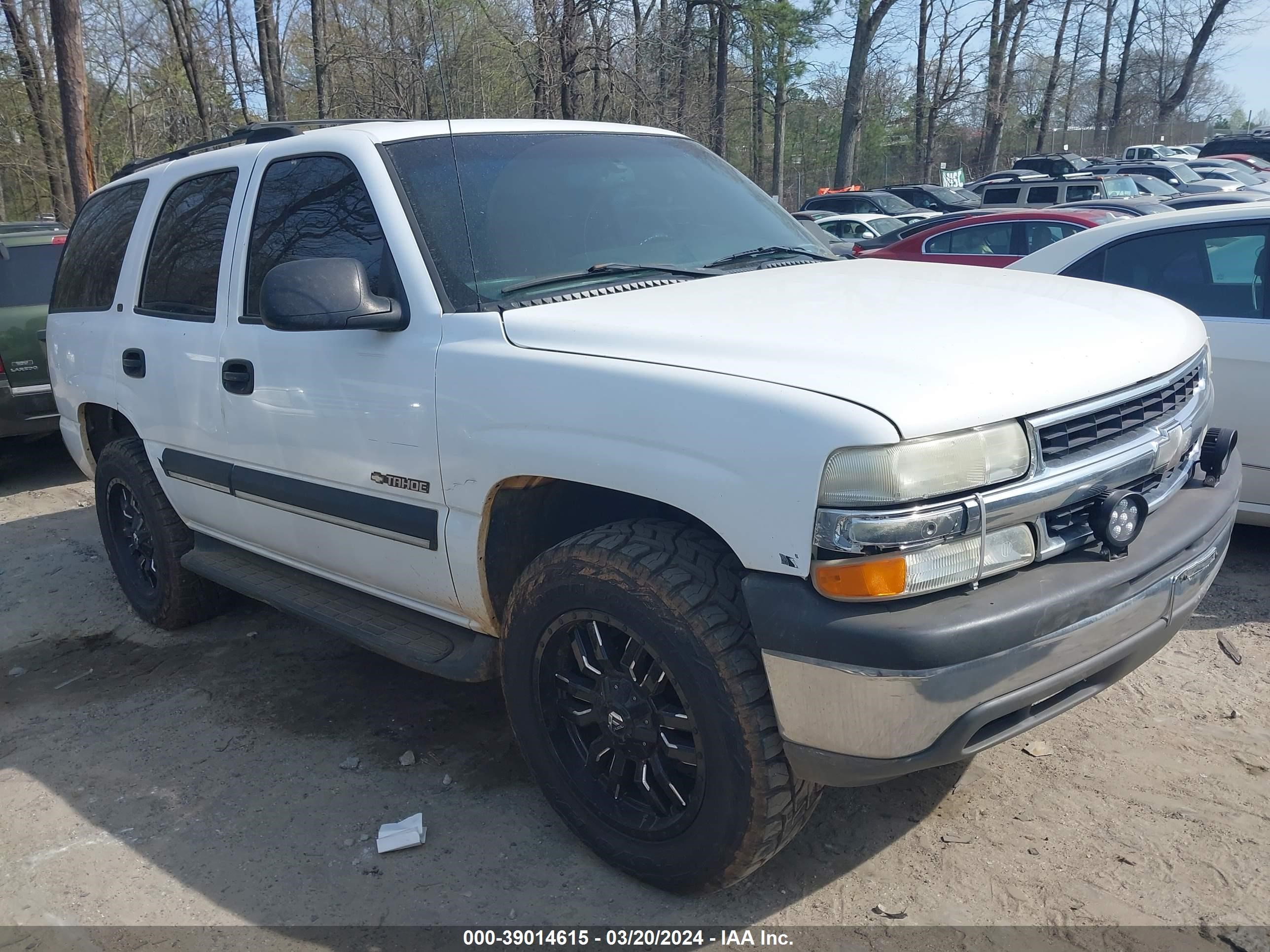 CHEVROLET TAHOE 2002 1gnec13z82r158489