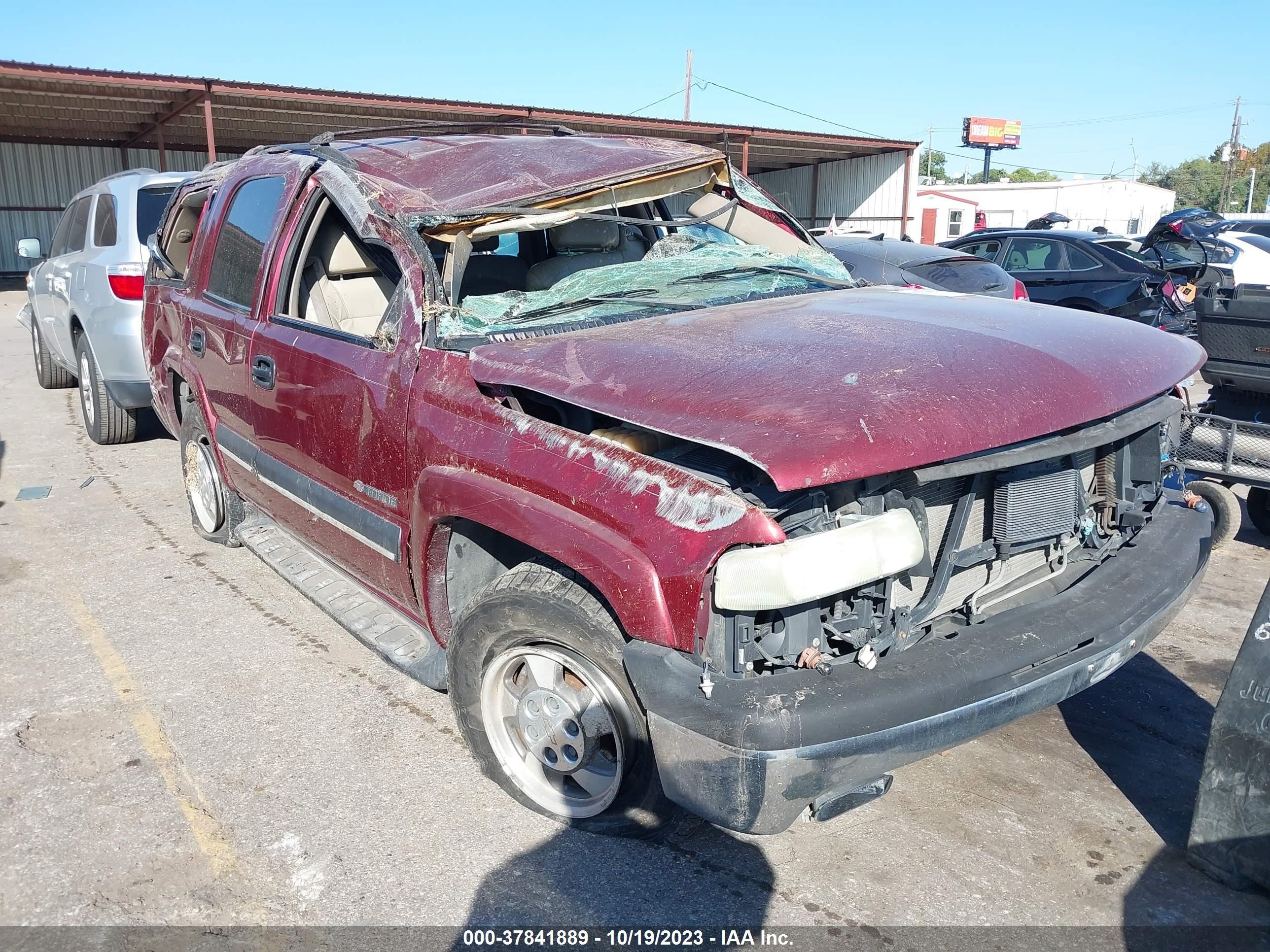 CHEVROLET TAHOE 2002 1gnec13z92r265017