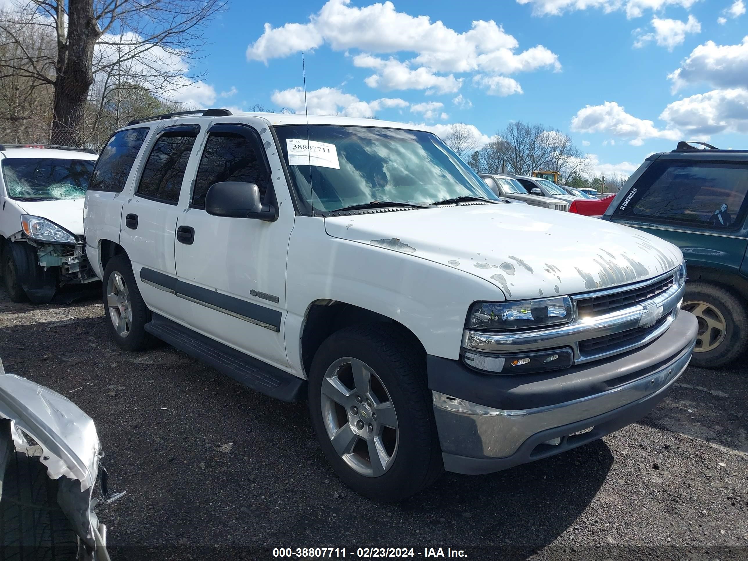 CHEVROLET TAHOE 2003 1gnec13z93r266153