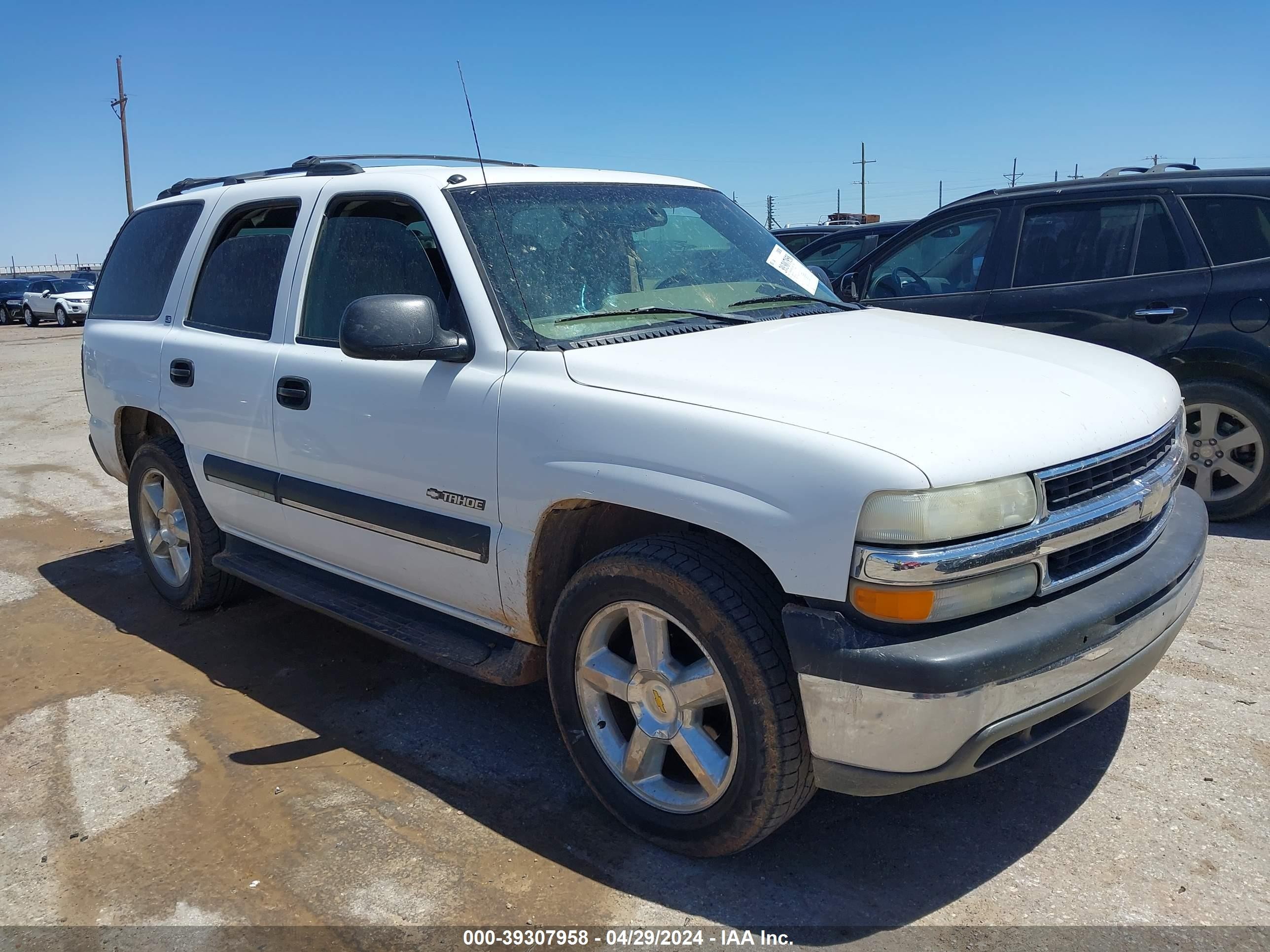 CHEVROLET TAHOE 2002 1gnec13zx2r142455