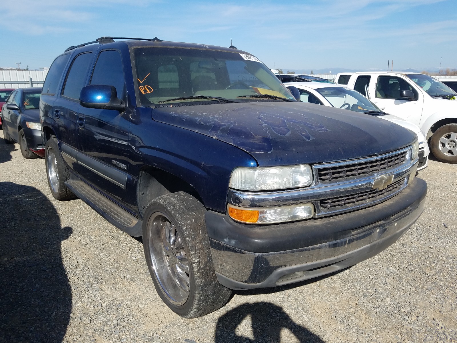 CHEVROLET TAHOE C150 2003 1gnec13zx3j328352