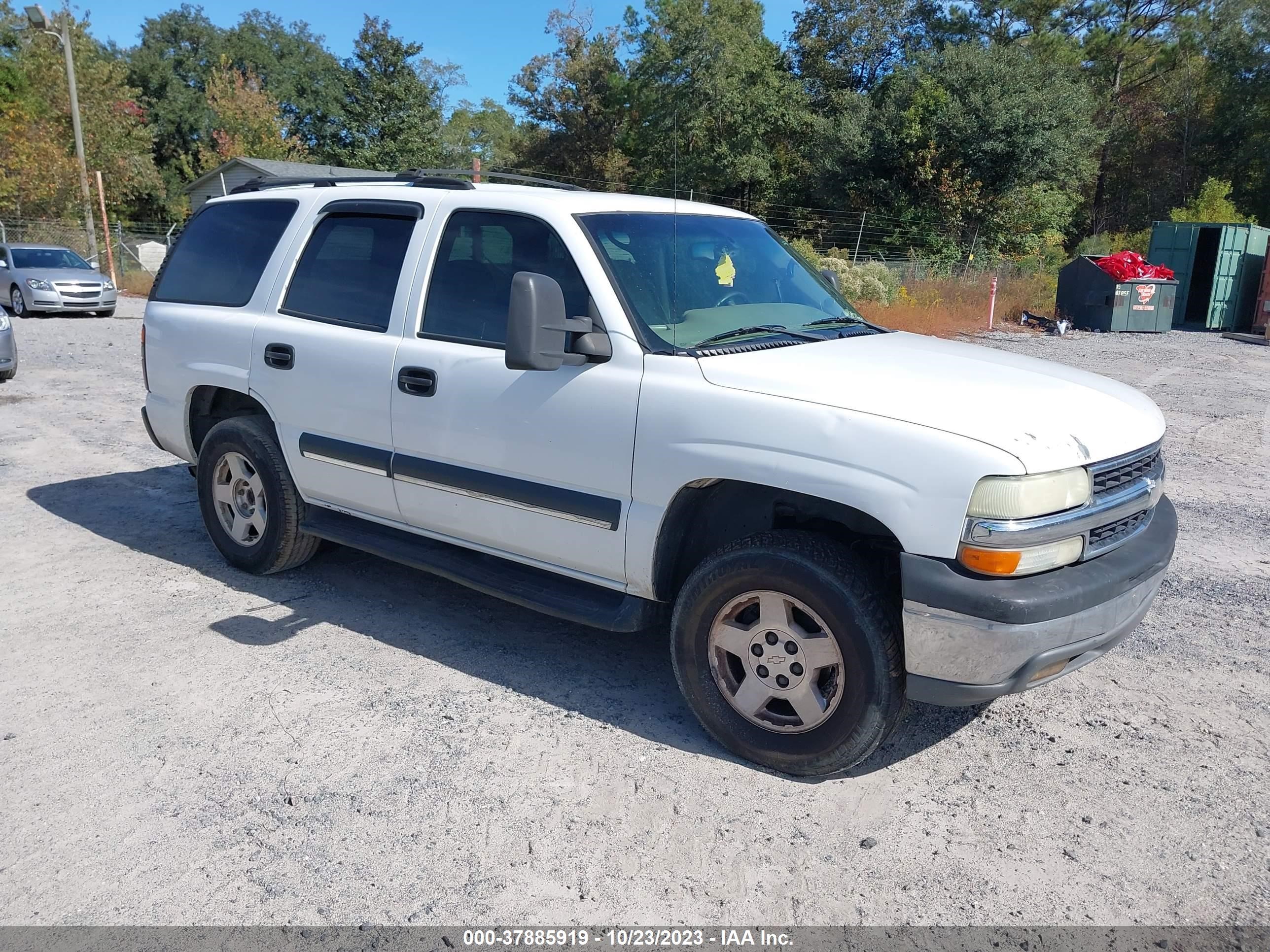 CHEVROLET TAHOE 2004 1gnec13zx4r177502