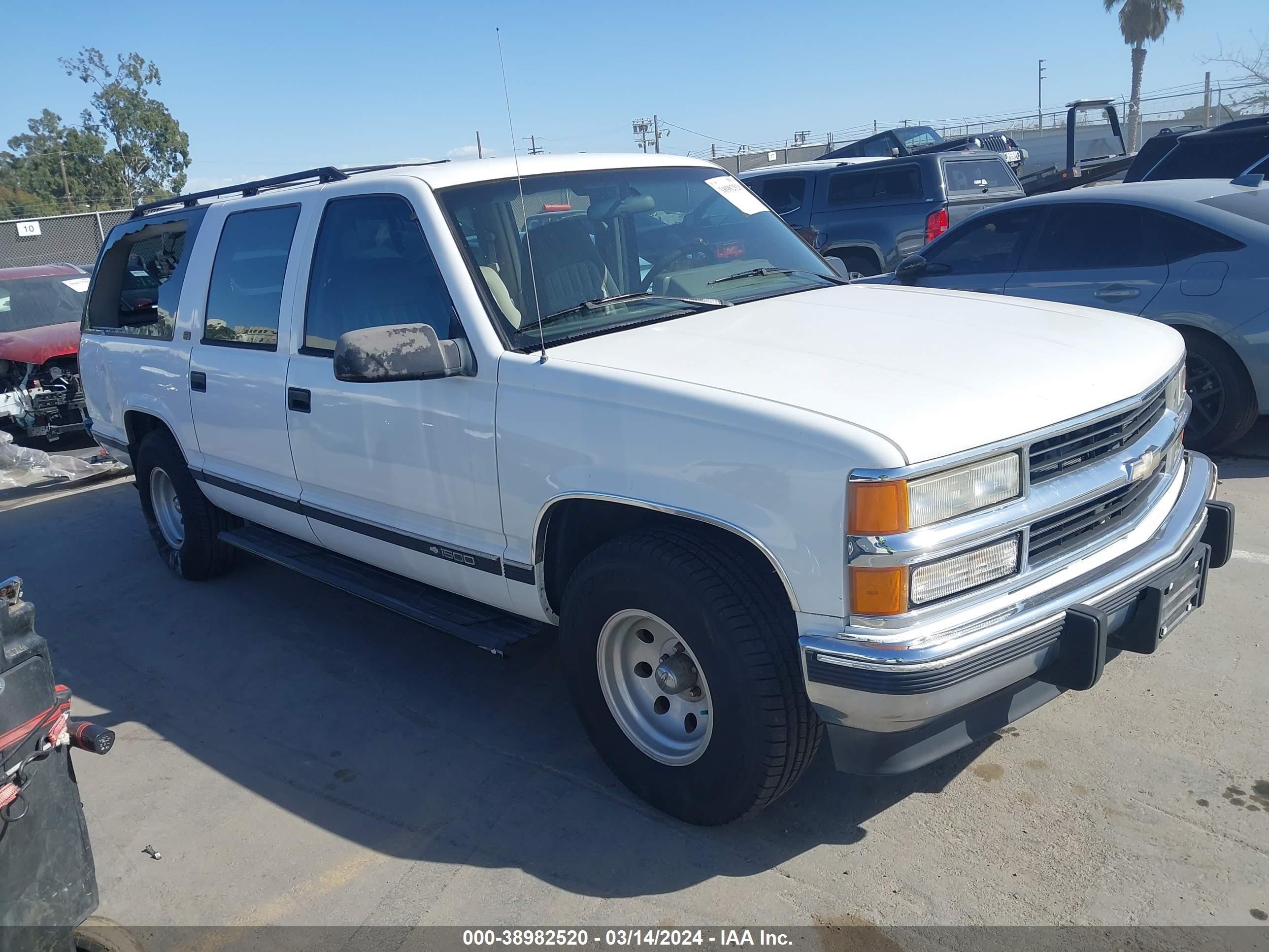 CHEVROLET SUBURBAN 1994 1gnec16k0rj367040