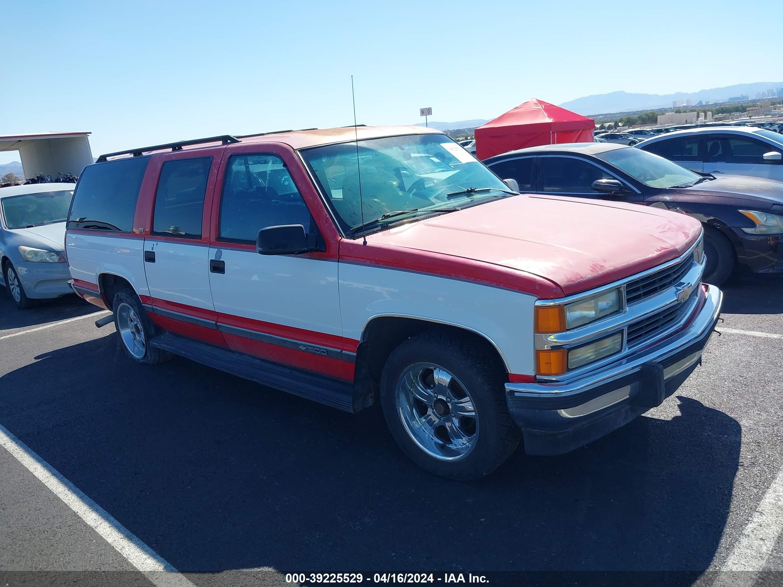 CHEVROLET SUBURBAN 1994 1gnec16k8rj337316