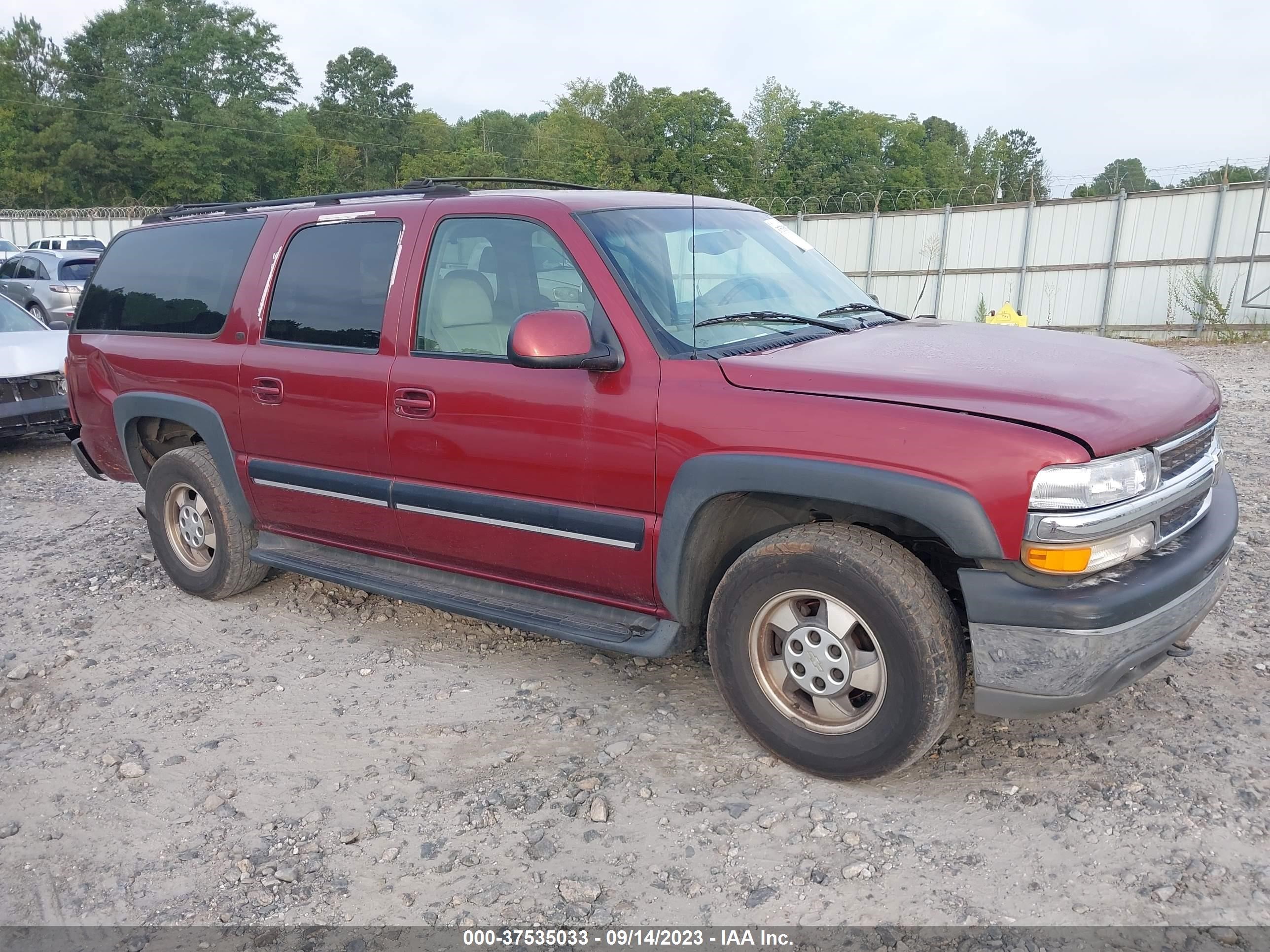 CHEVROLET SUBURBAN 2001 1gnec16t61j201053