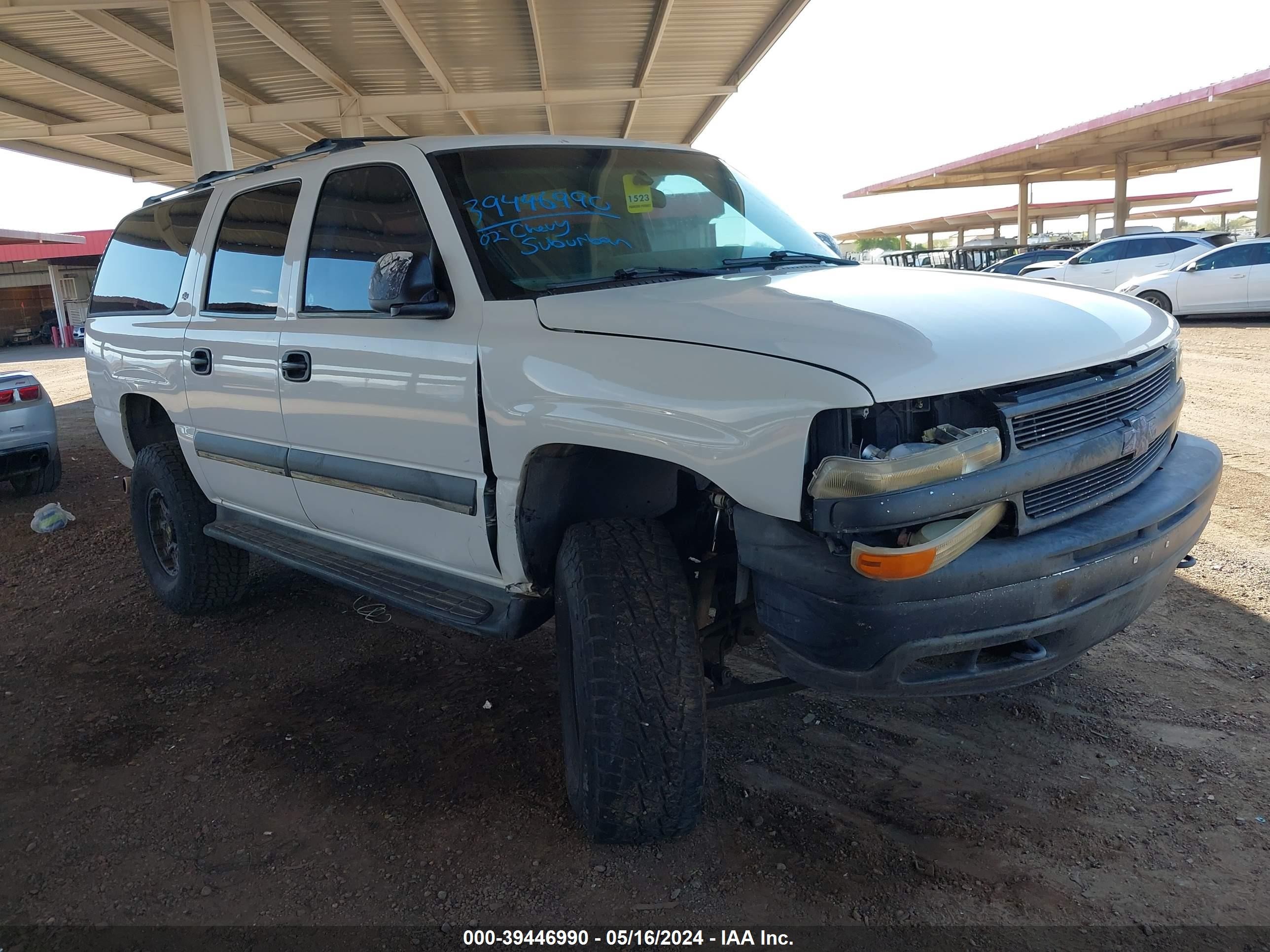 CHEVROLET SUBURBAN 2002 1gnec16t62j167097