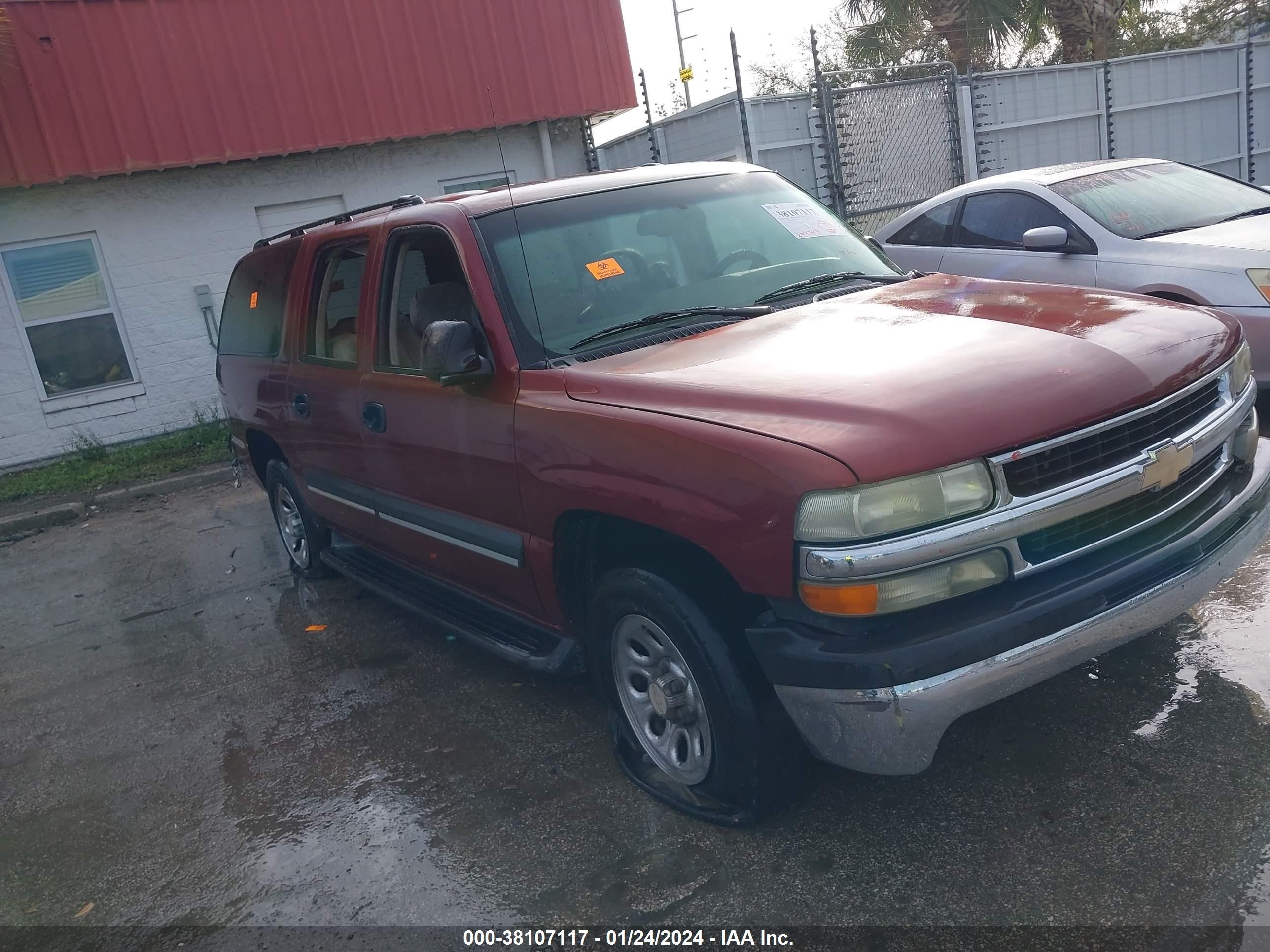 CHEVROLET SUBURBAN 2003 1gnec16z63j172936