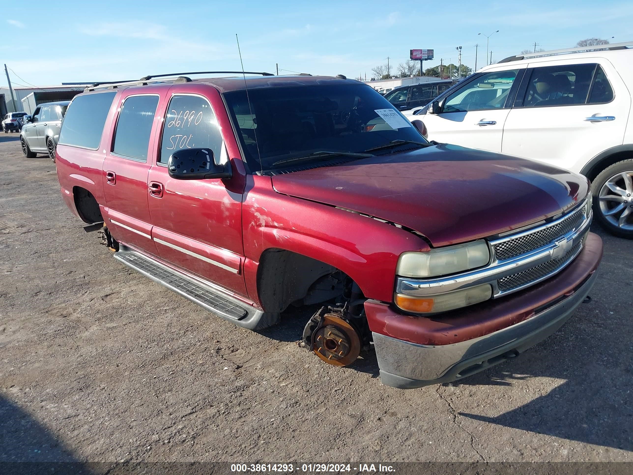 CHEVROLET SUBURBAN 2002 1gnec16z92j290462