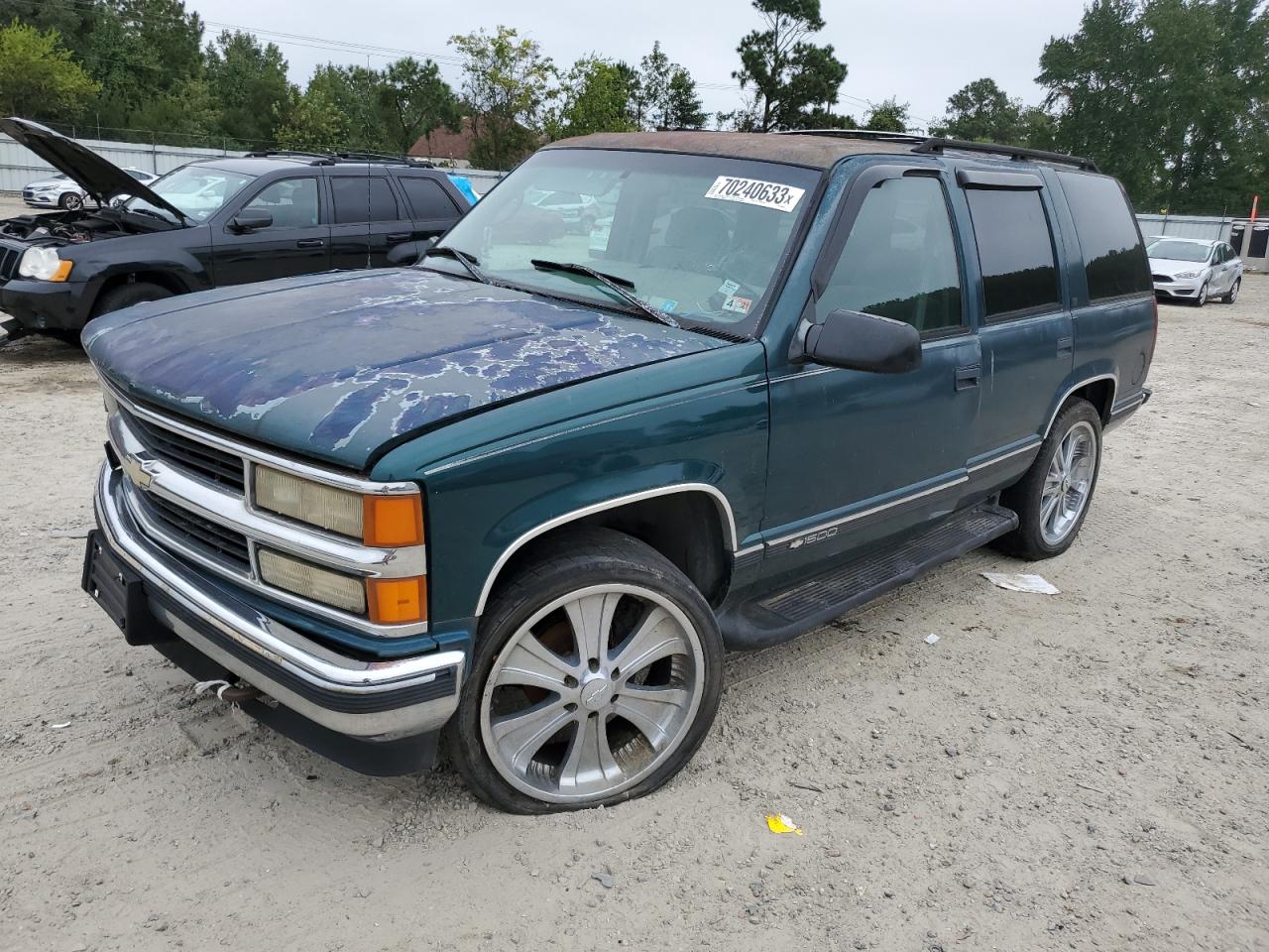 CHEVROLET TAHOE 1995 1gnek13k8sj463589