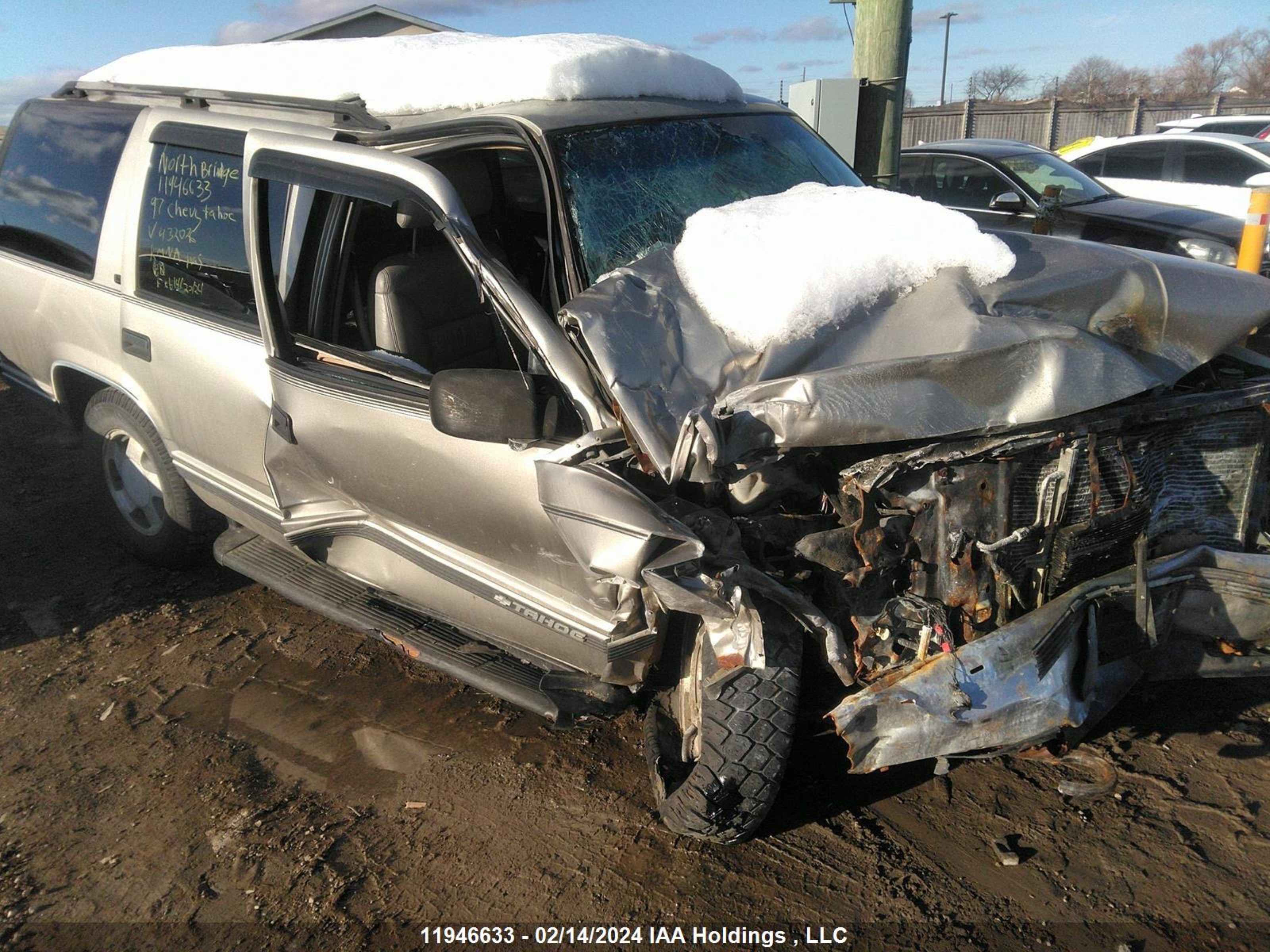 CHEVROLET TAHOE 1997 1gnek13r5vj432026