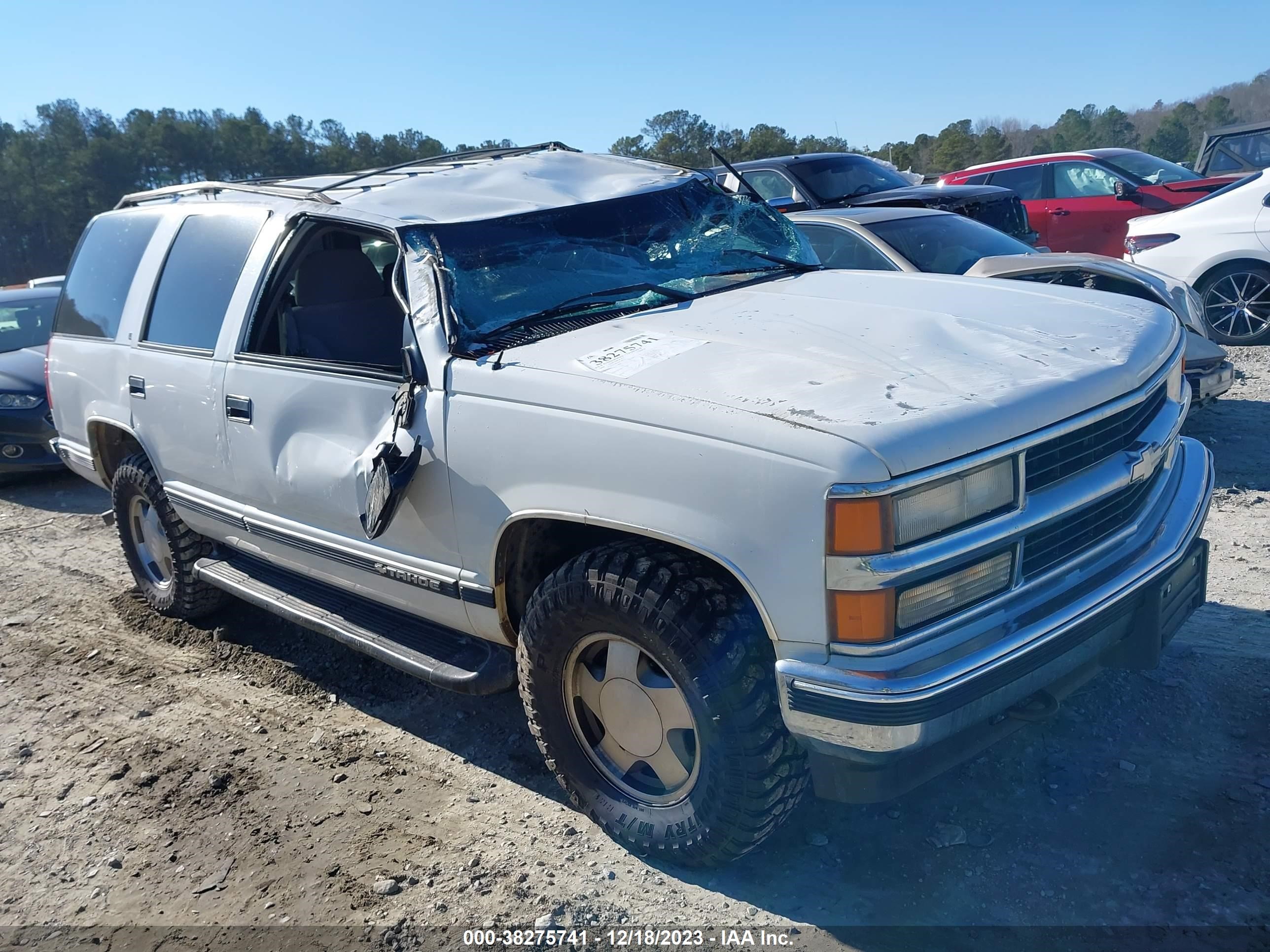 CHEVROLET TAHOE 1999 1gnek13r6xj540934