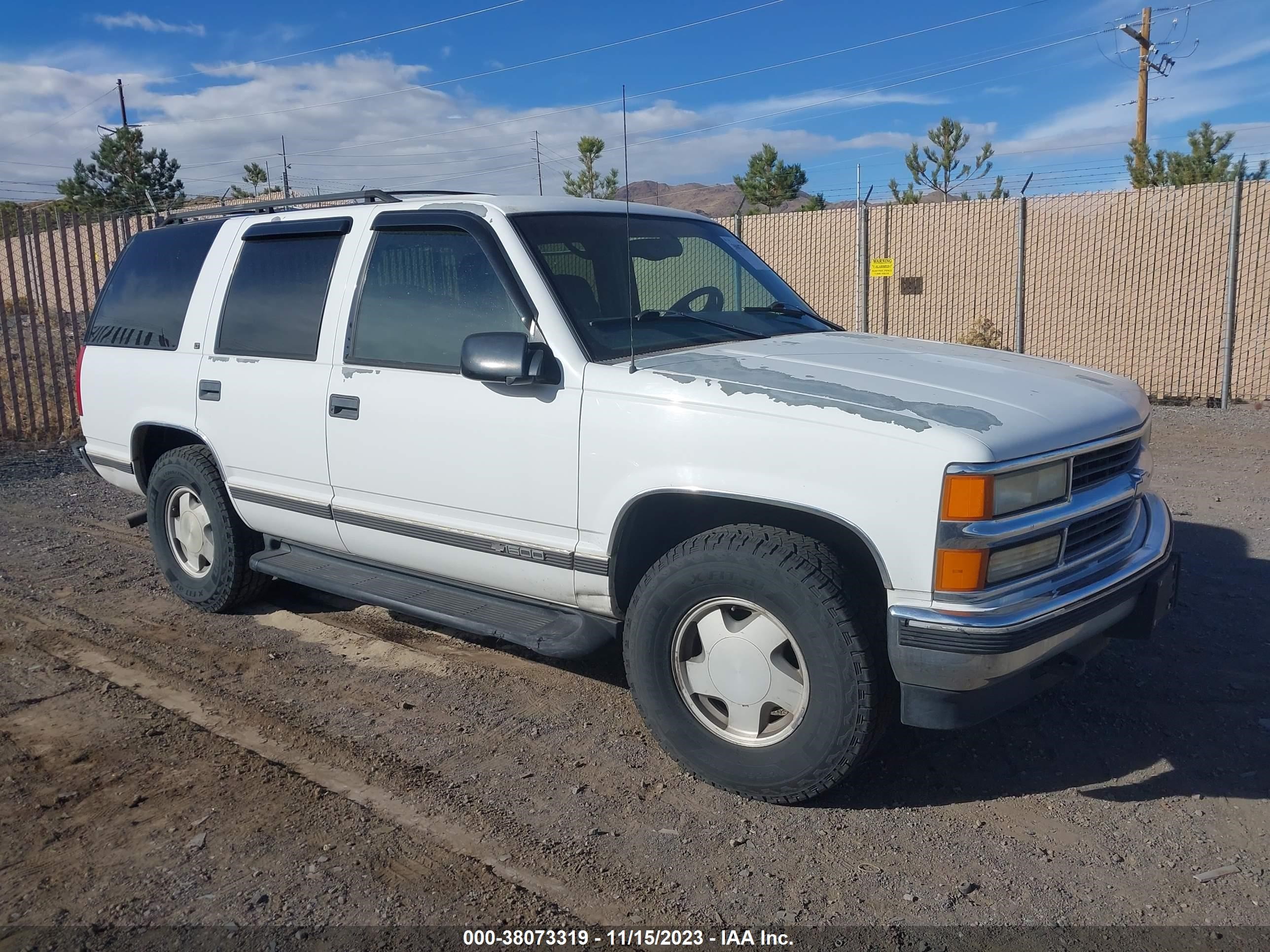 CHEVROLET TAHOE 1997 1gnek13r7vj351559