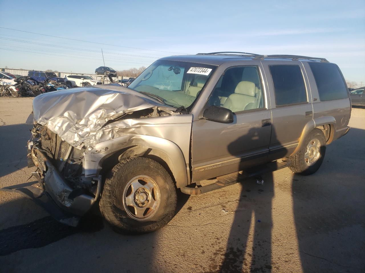 CHEVROLET TAHOE 2000 1gnek13r7yr155367