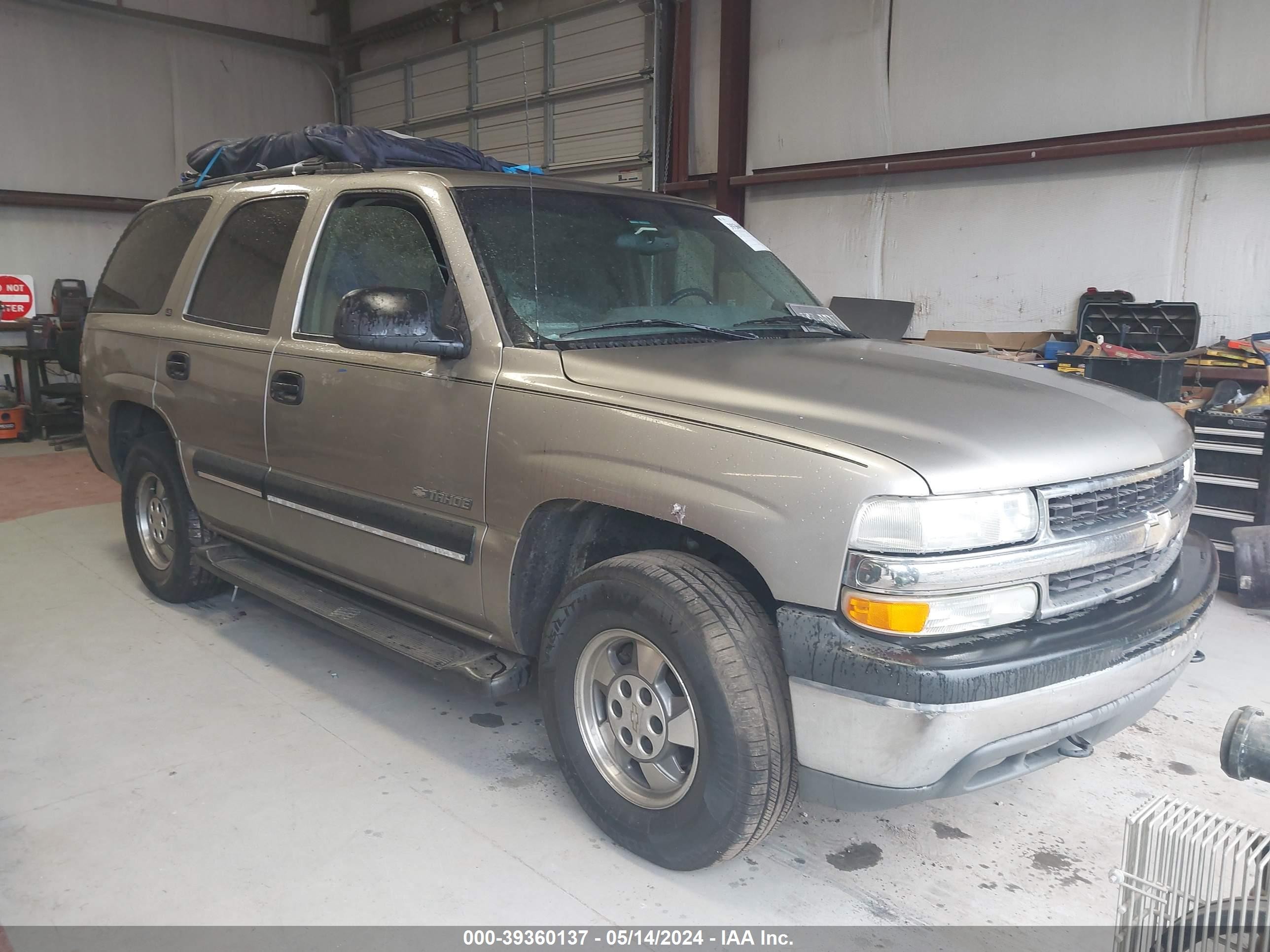 CHEVROLET TAHOE 2001 1gnek13t01r208492