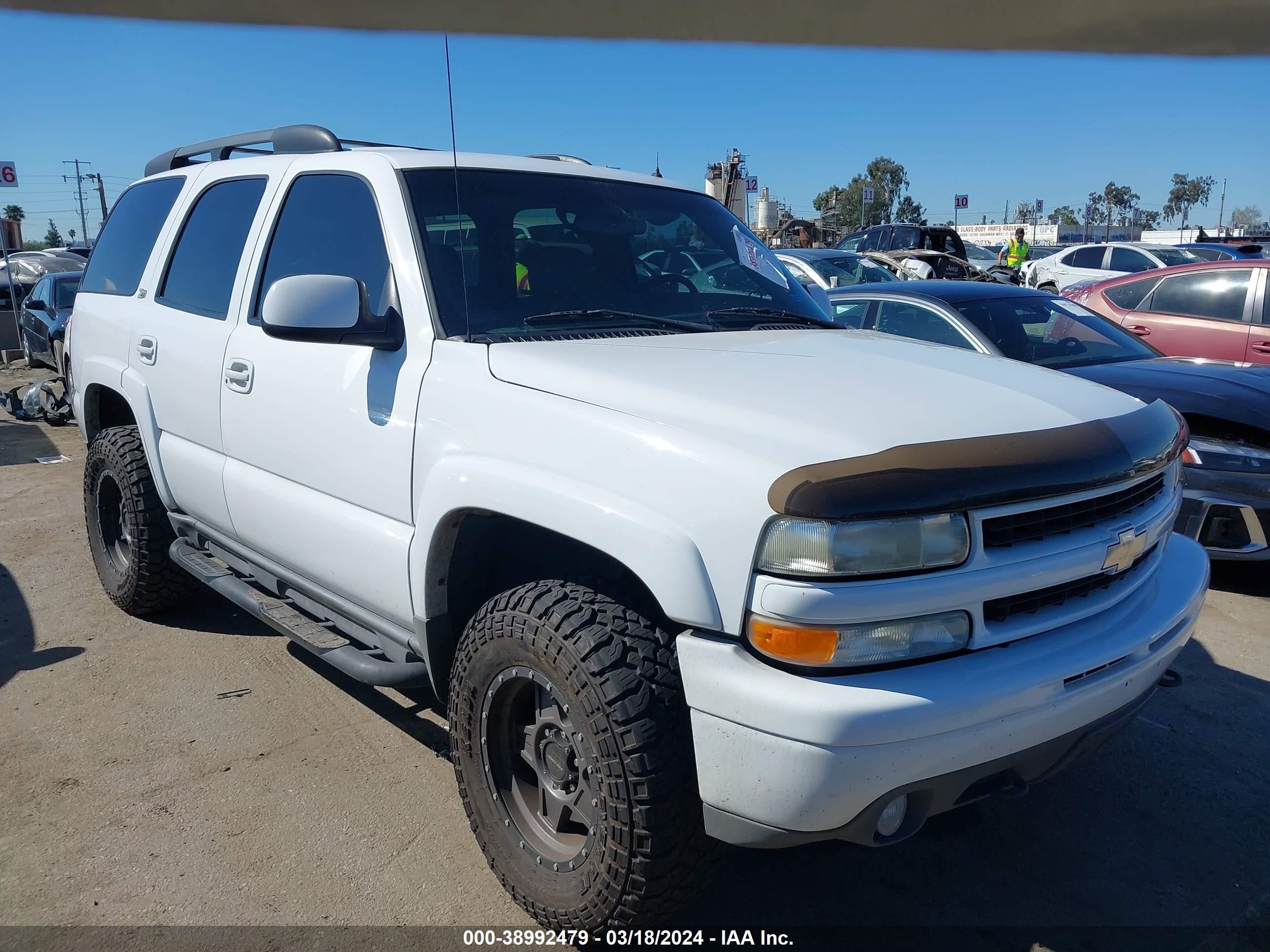 CHEVROLET TAHOE 2002 1gnek13t02r185300