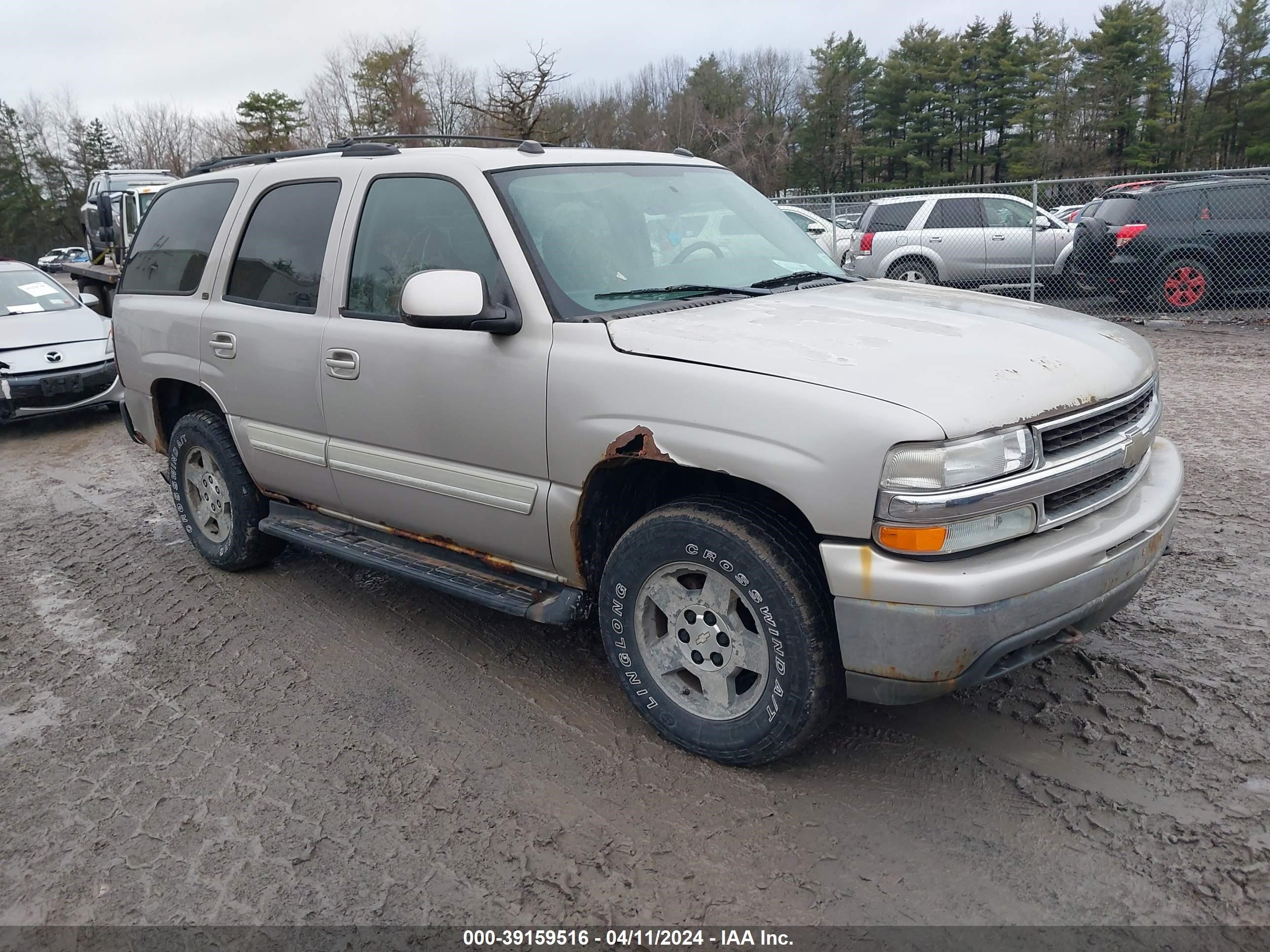 CHEVROLET TAHOE 2005 1gnek13t05j119204