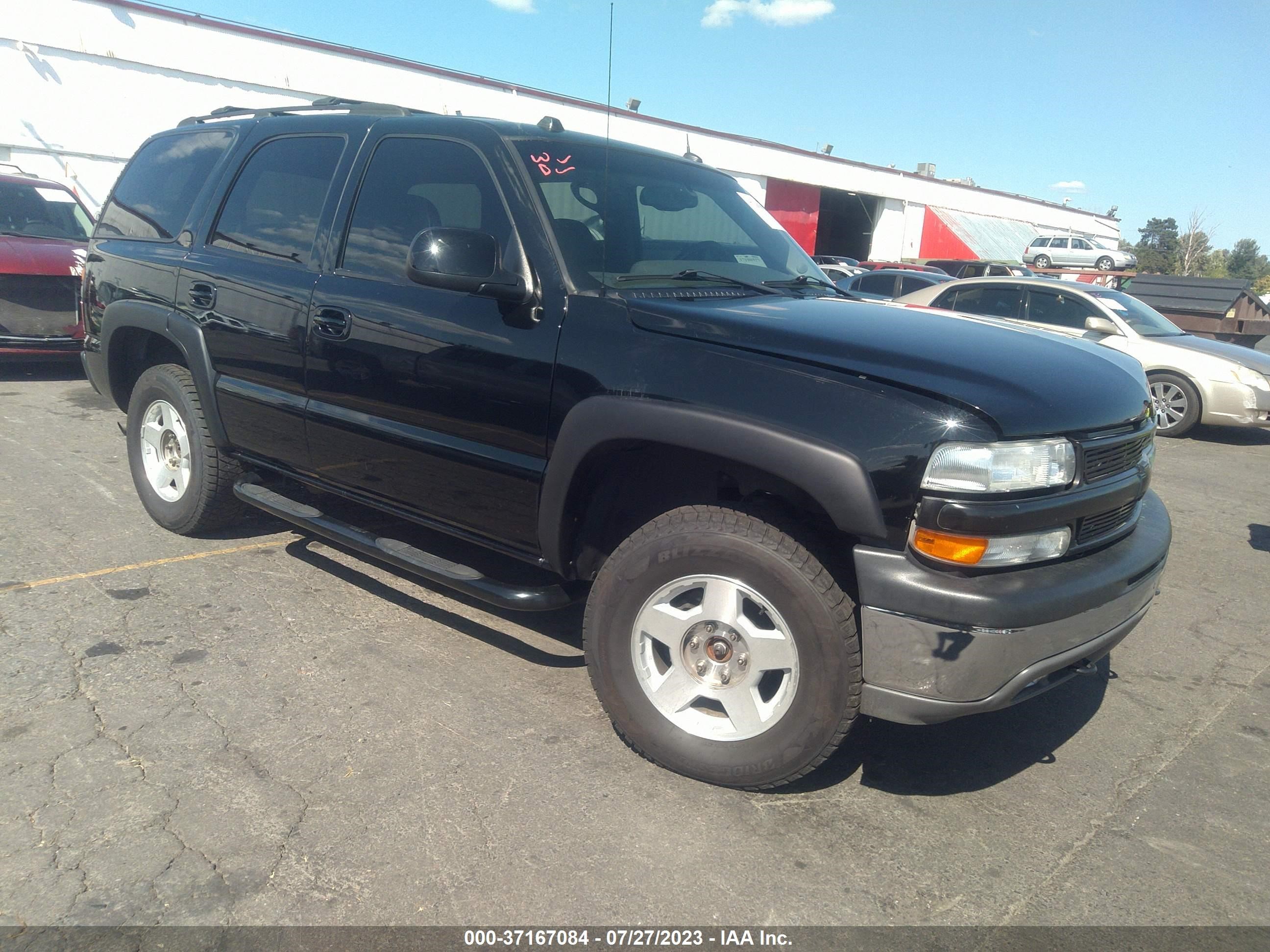 CHEVROLET TAHOE 2005 1gnek13t05j202759