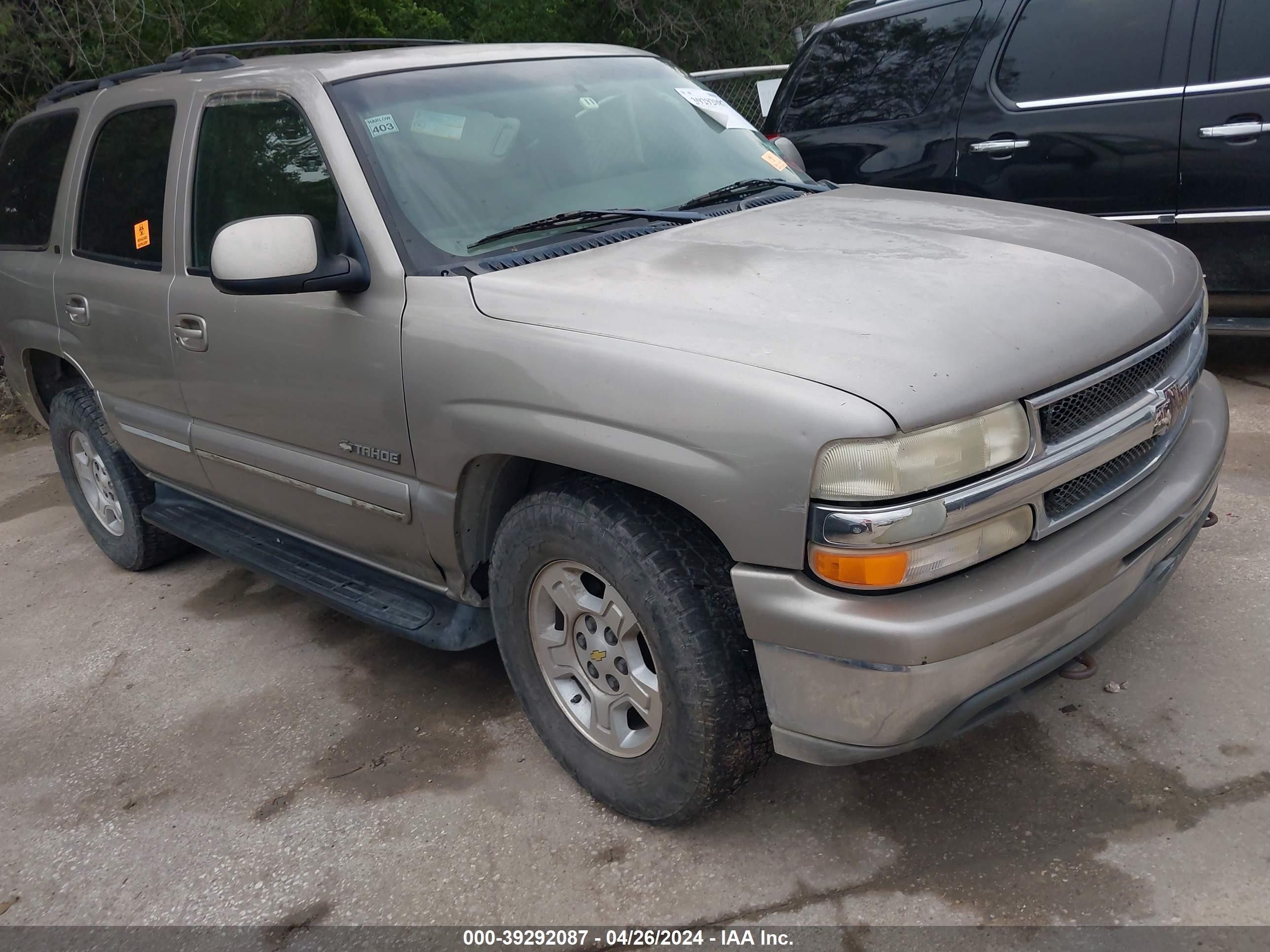 CHEVROLET TAHOE 2001 1gnek13t11j124065