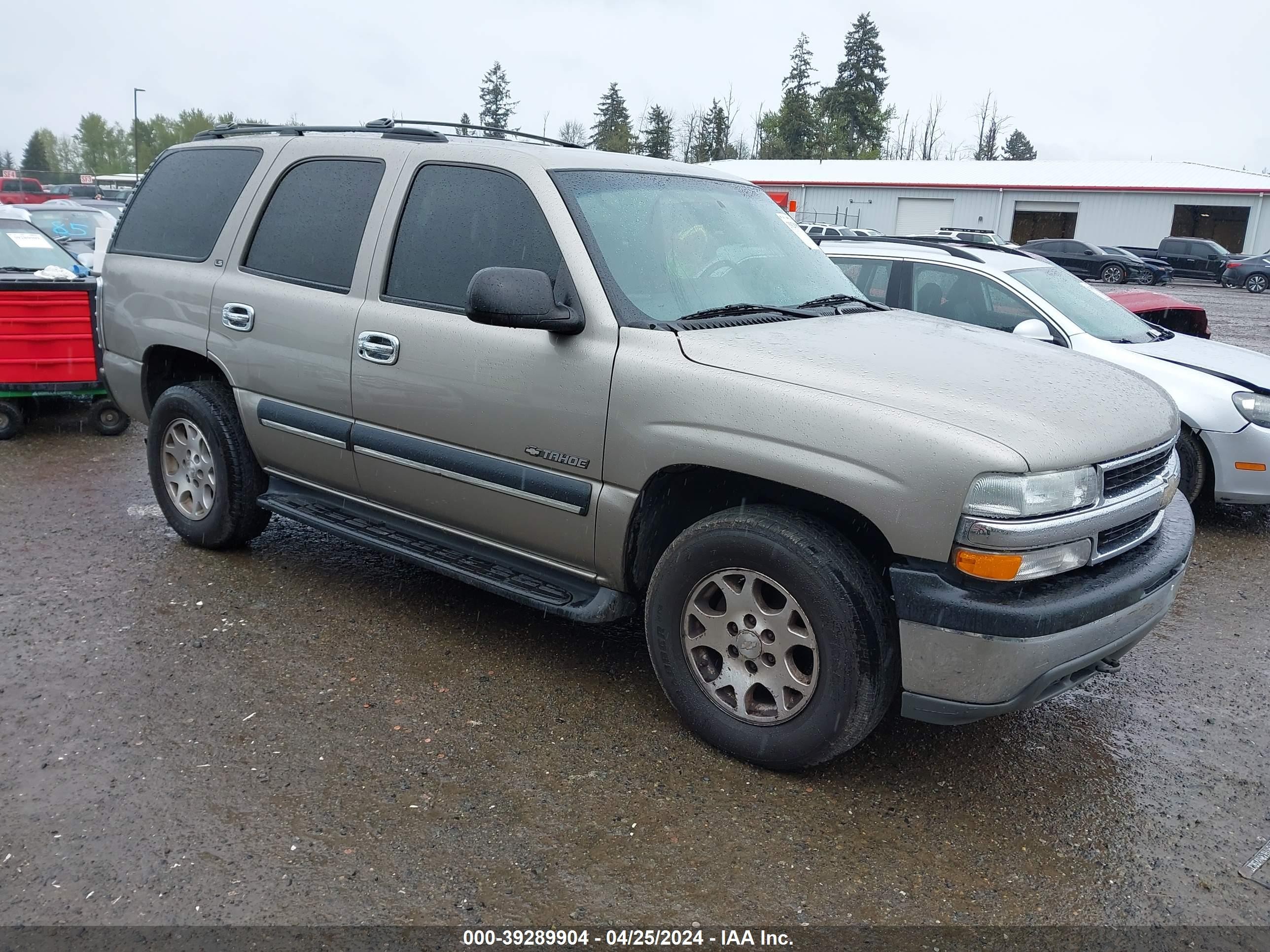 CHEVROLET TAHOE 2001 1gnek13t21r102366