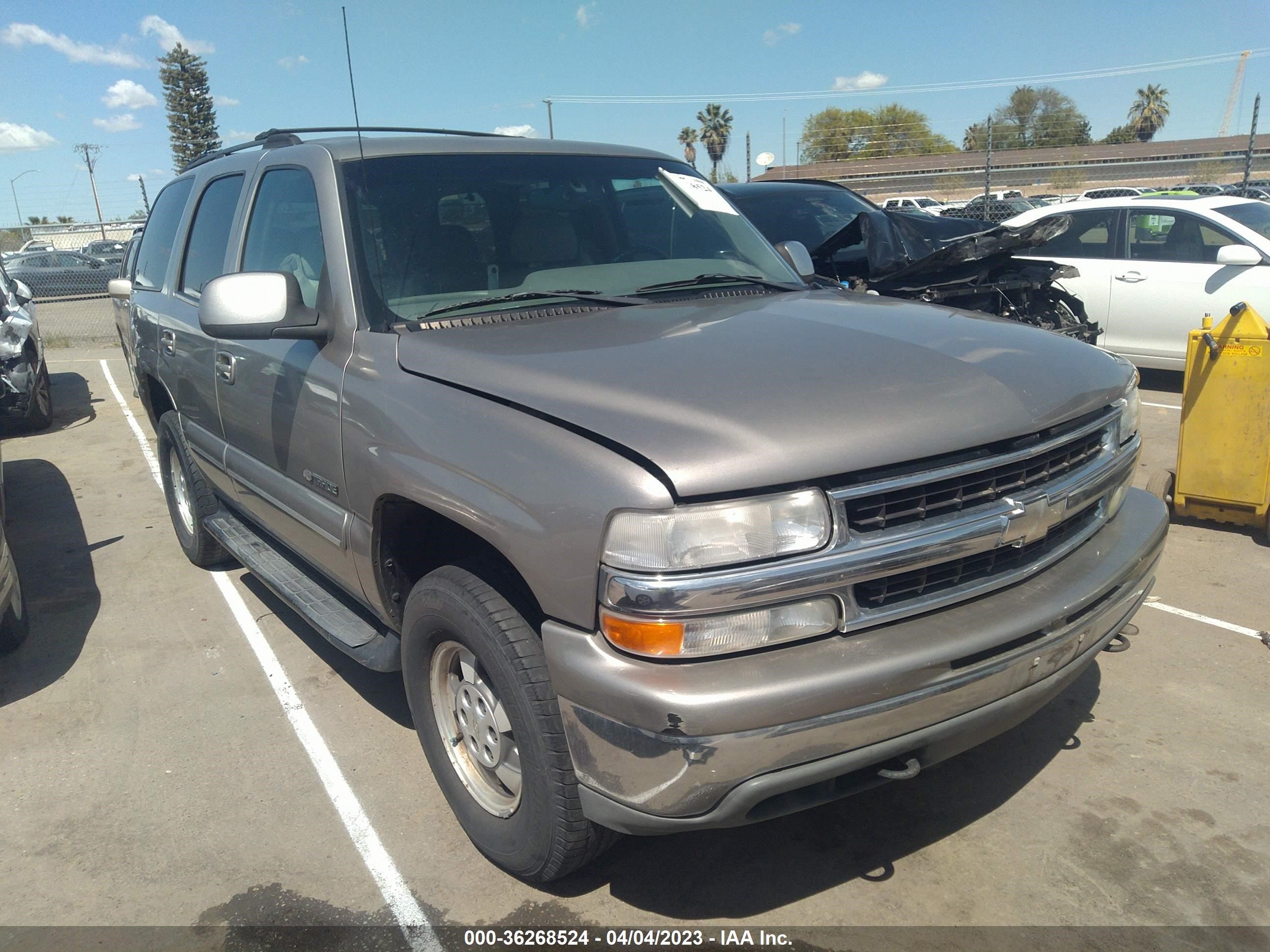 CHEVROLET TAHOE 2001 1gnek13t21r201818