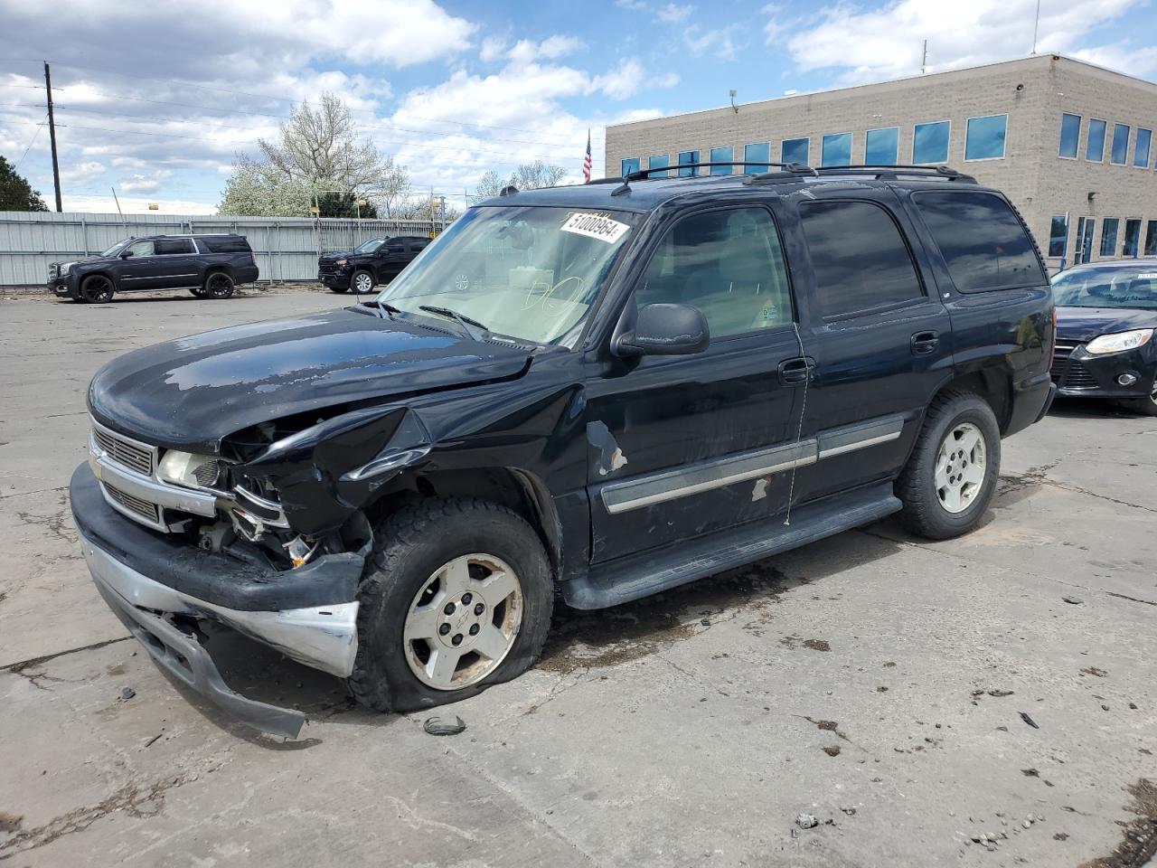 CHEVROLET TAHOE 2005 1gnek13t25j205422