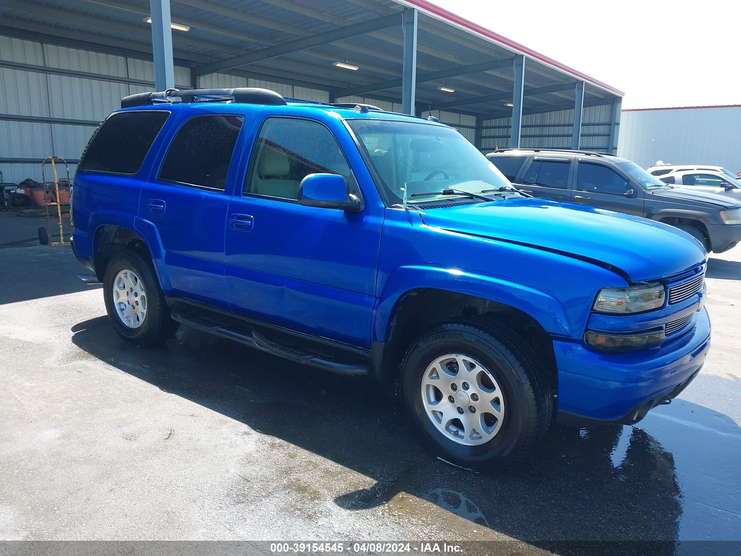 CHEVROLET TAHOE 2005 1gnek13t25r194505