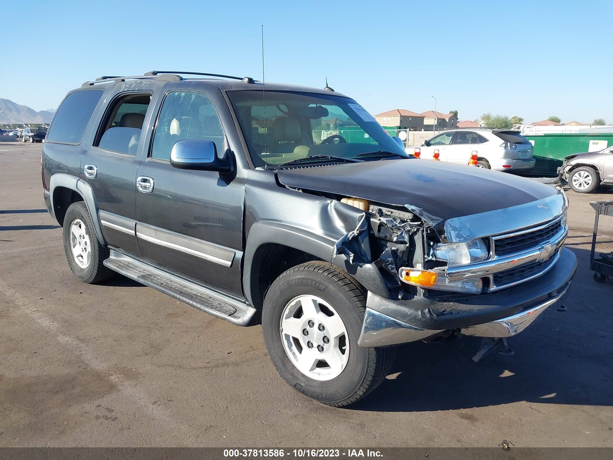 CHEVROLET TAHOE 2005 1gnek13t25r223422