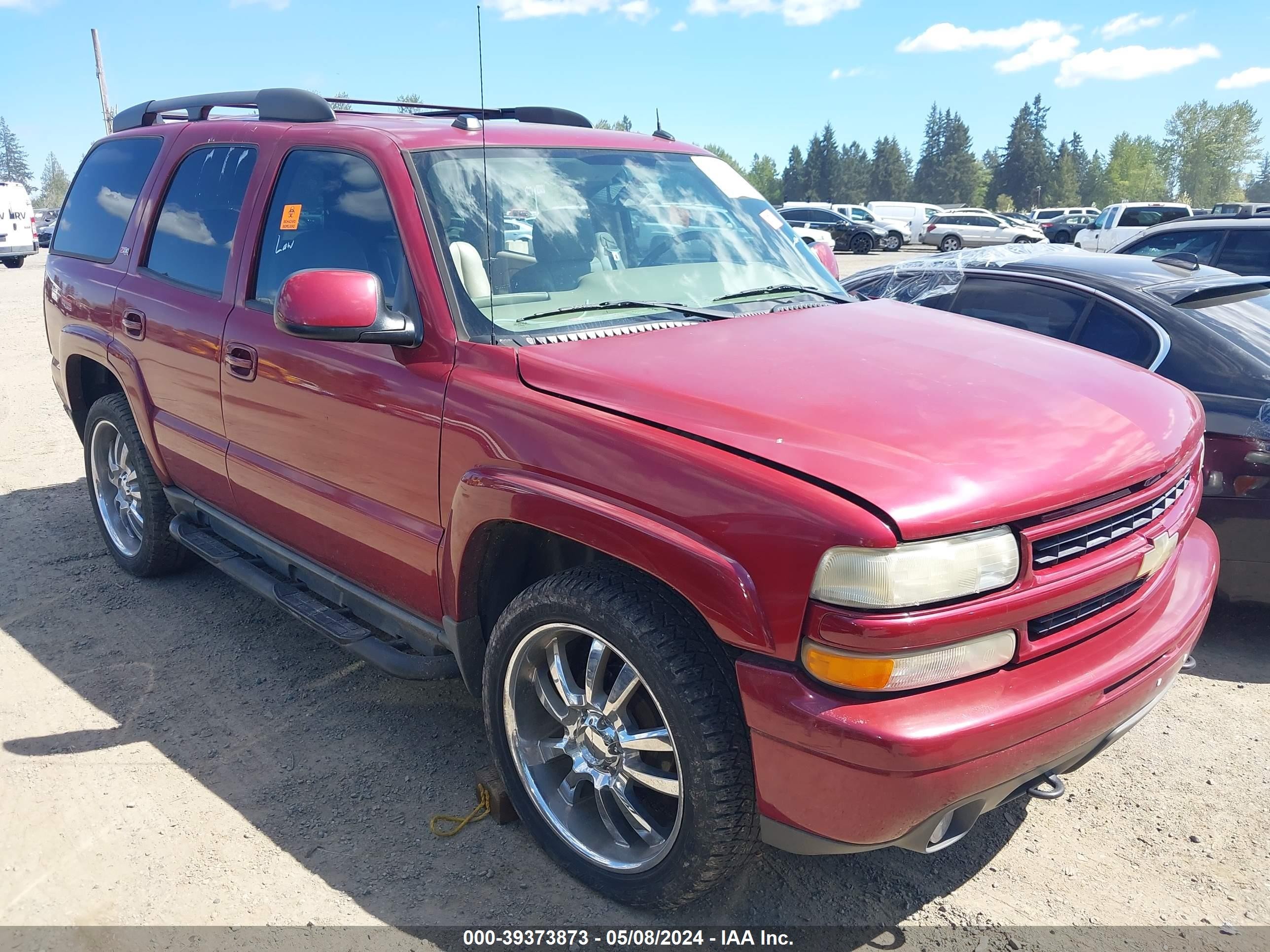 CHEVROLET TAHOE 2005 1gnek13t25r257747