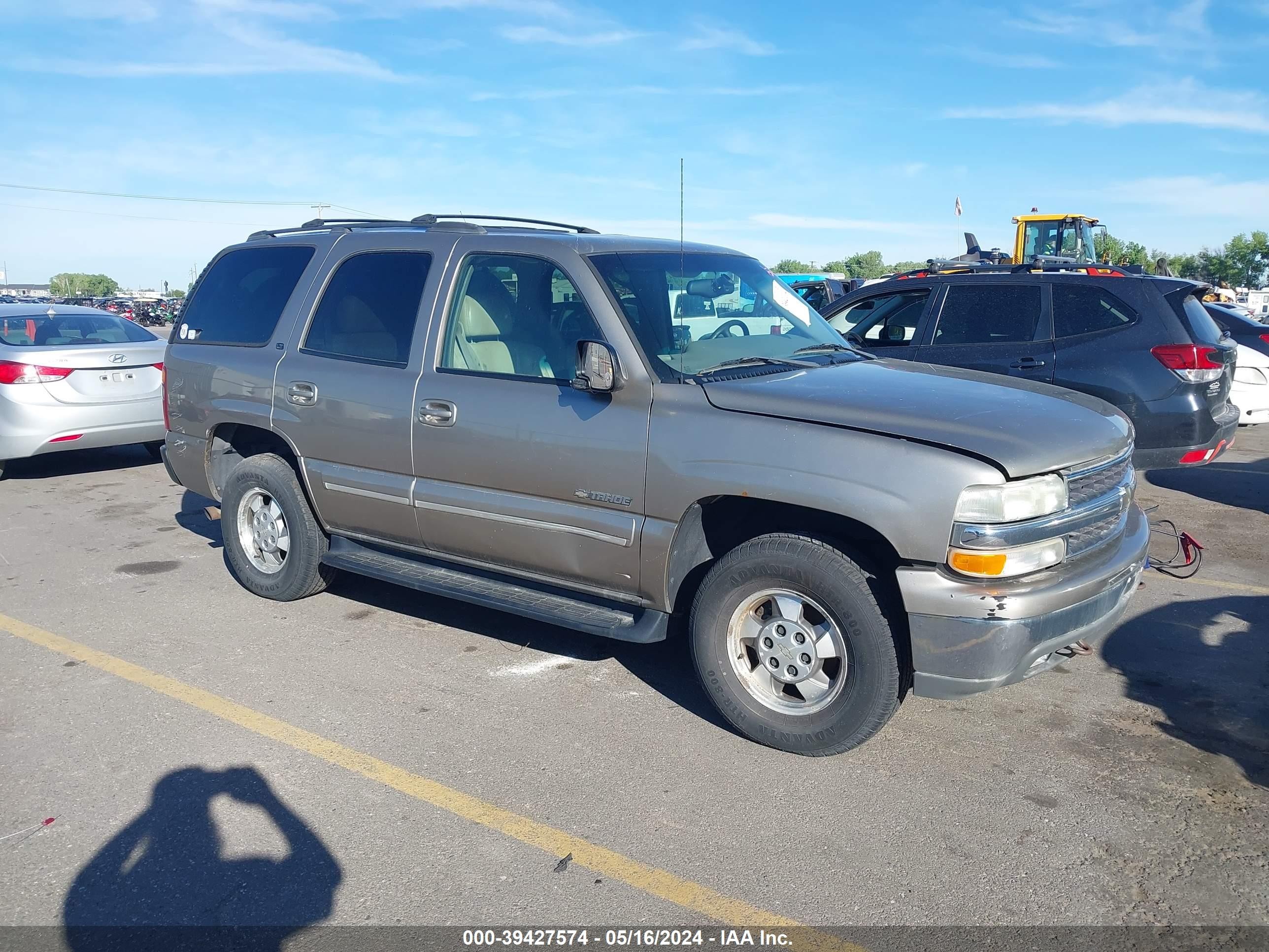 CHEVROLET TAHOE 2001 1gnek13t31r101145