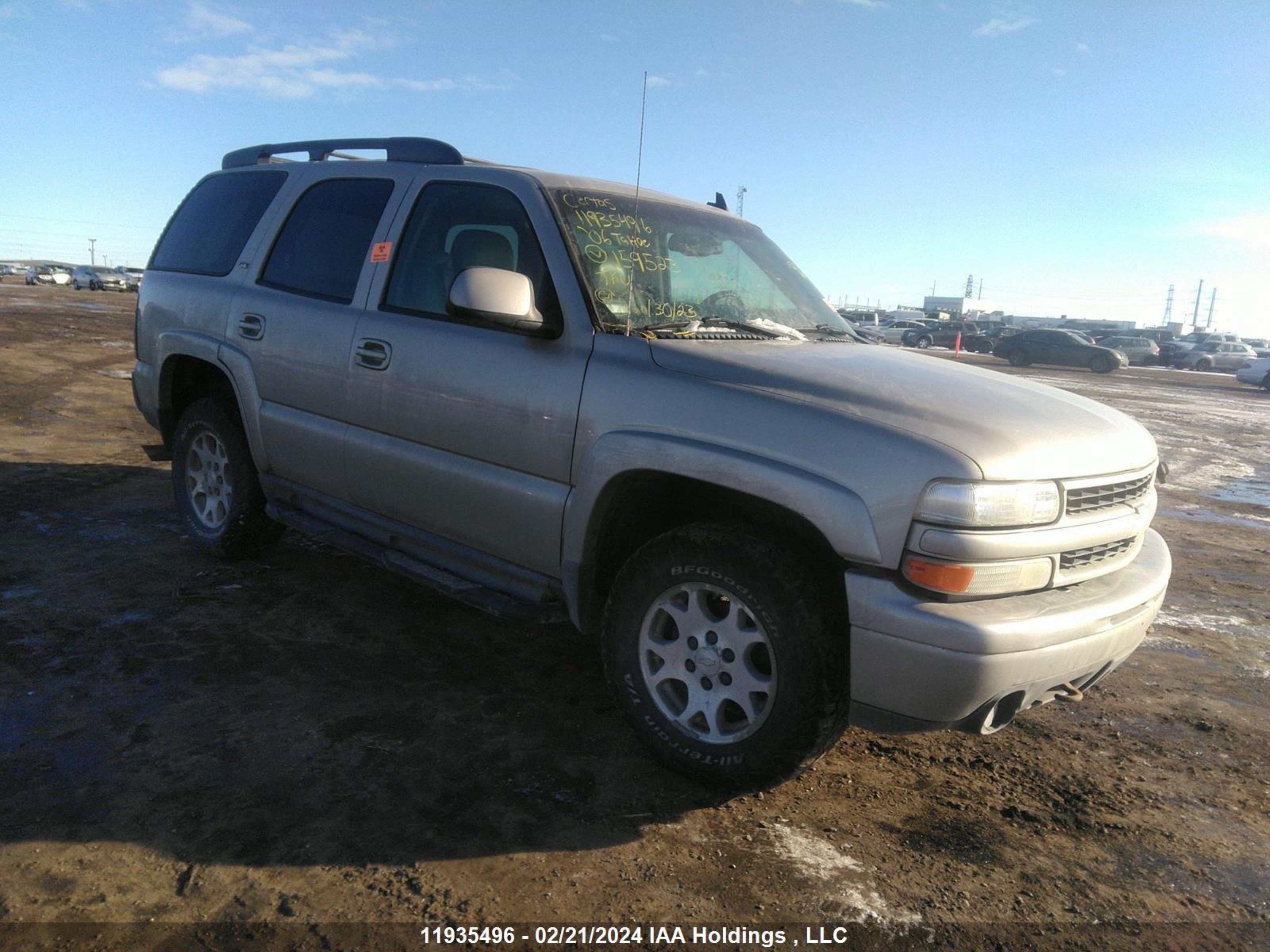 CHEVROLET TAHOE 2006 1gnek13t36r159523