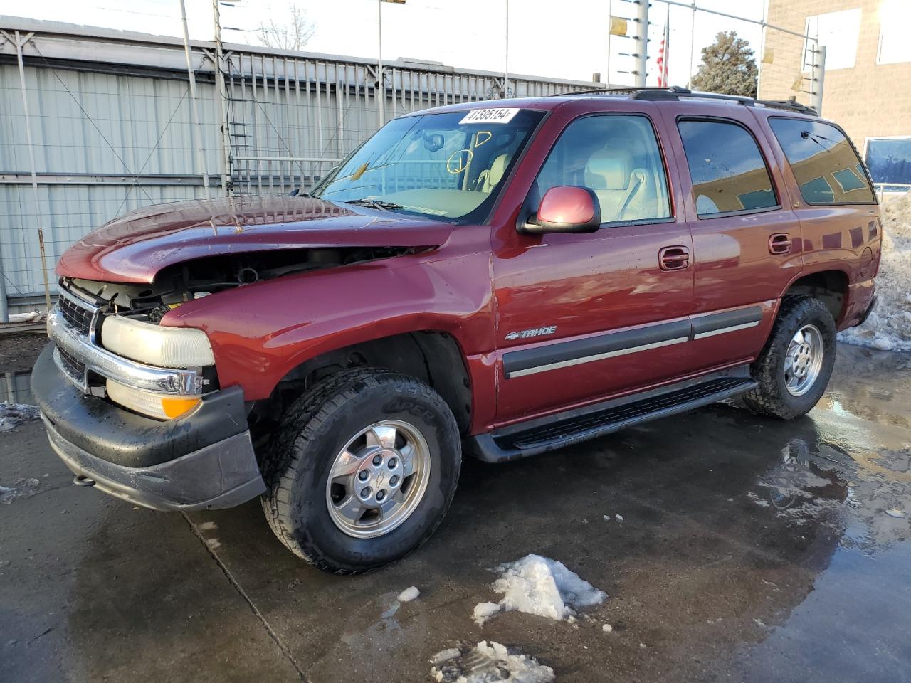 CHEVROLET TAHOE 2001 1gnek13t41j130006