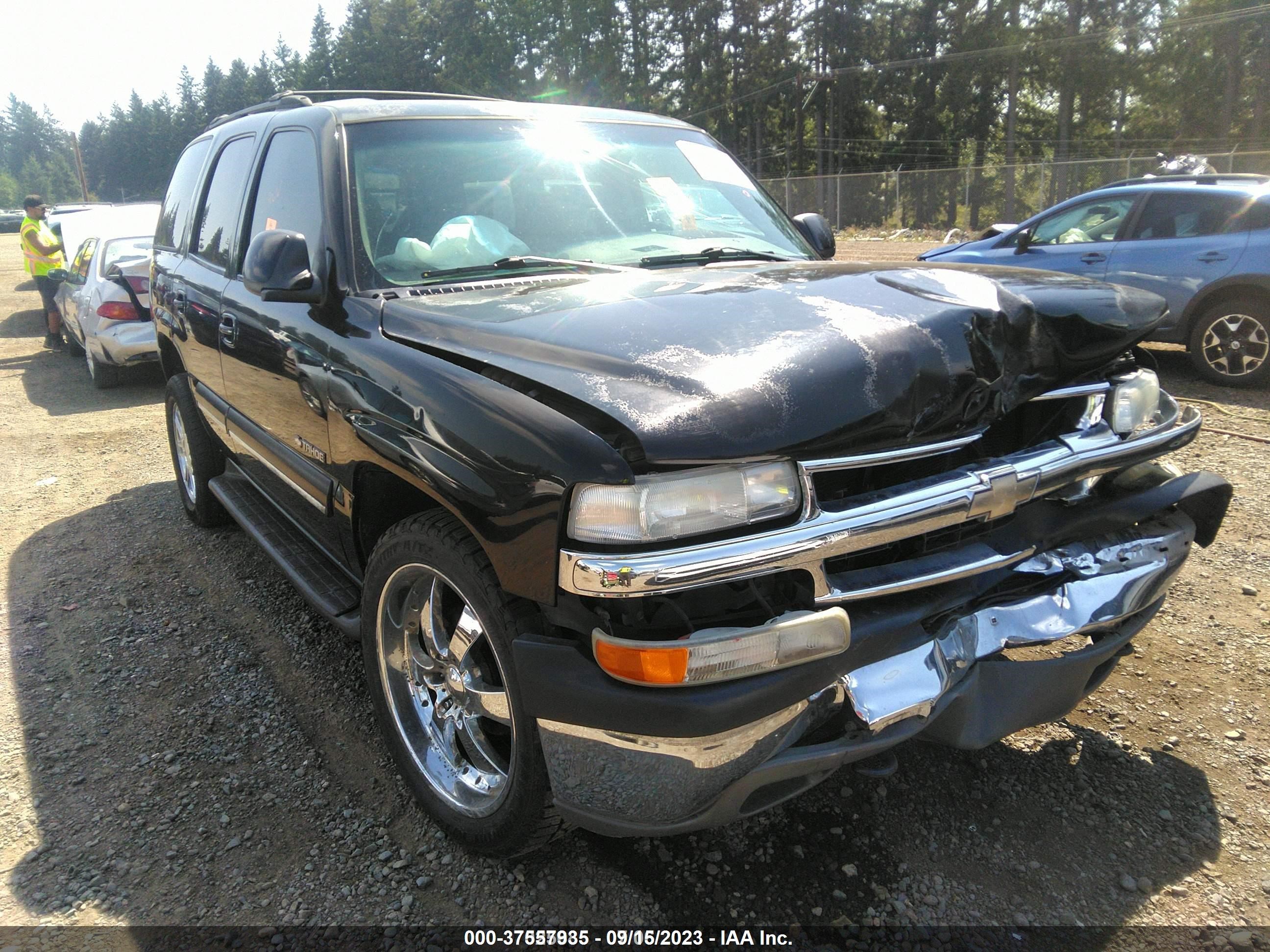 CHEVROLET TAHOE 2001 1gnek13t41j274297