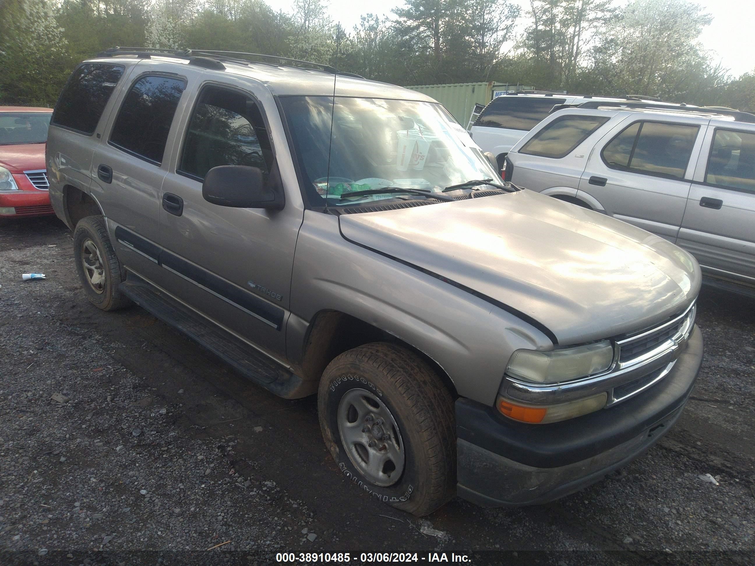 CHEVROLET TAHOE 2001 1gnek13t41r102496